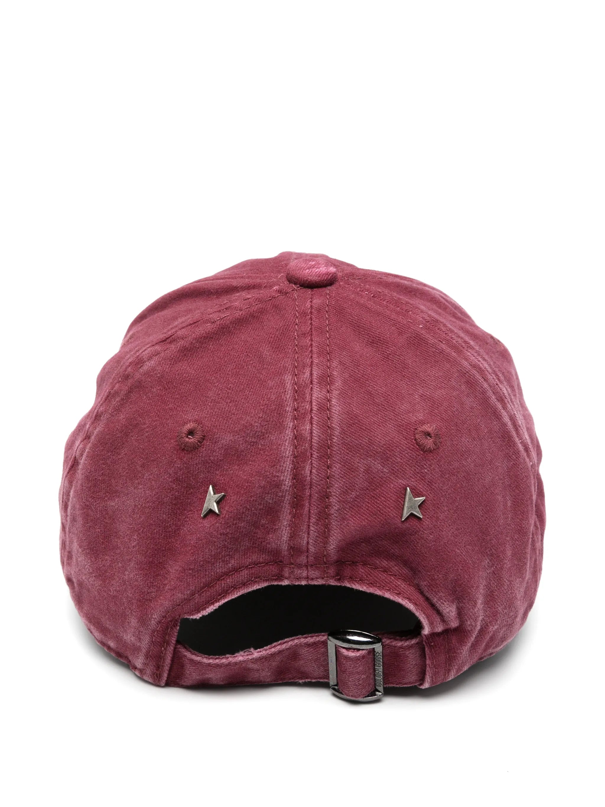 logo-patch star-stud baseball cap