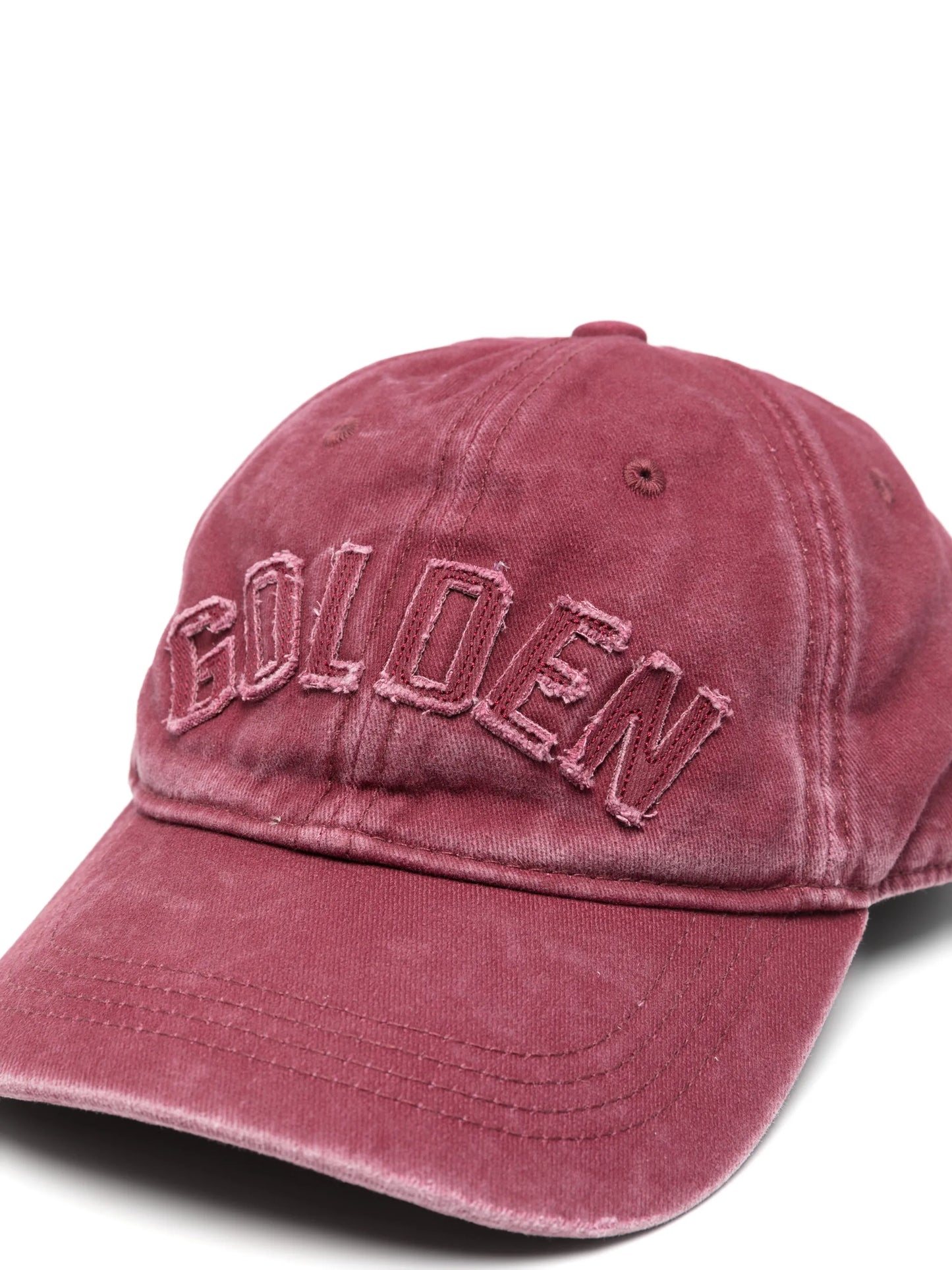 logo-patch star-stud baseball cap