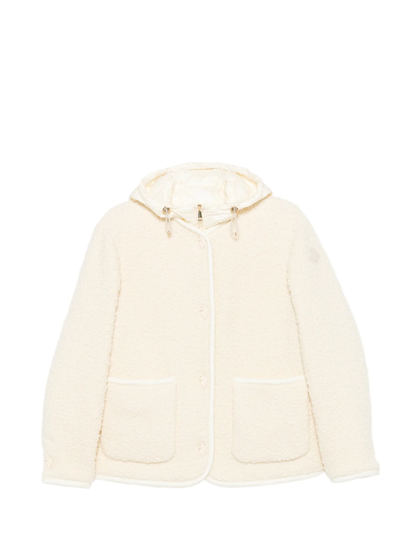 Hylesine hooded bouclé jacket