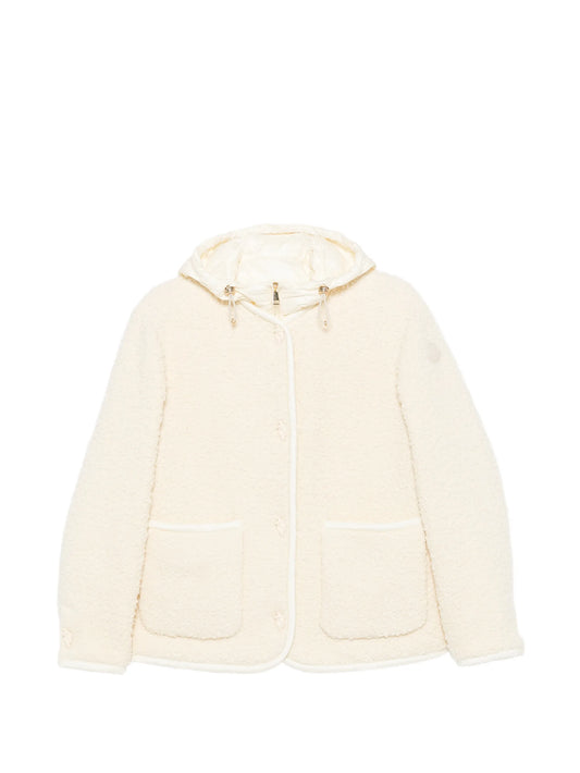 Hylesine hooded bouclé jacket