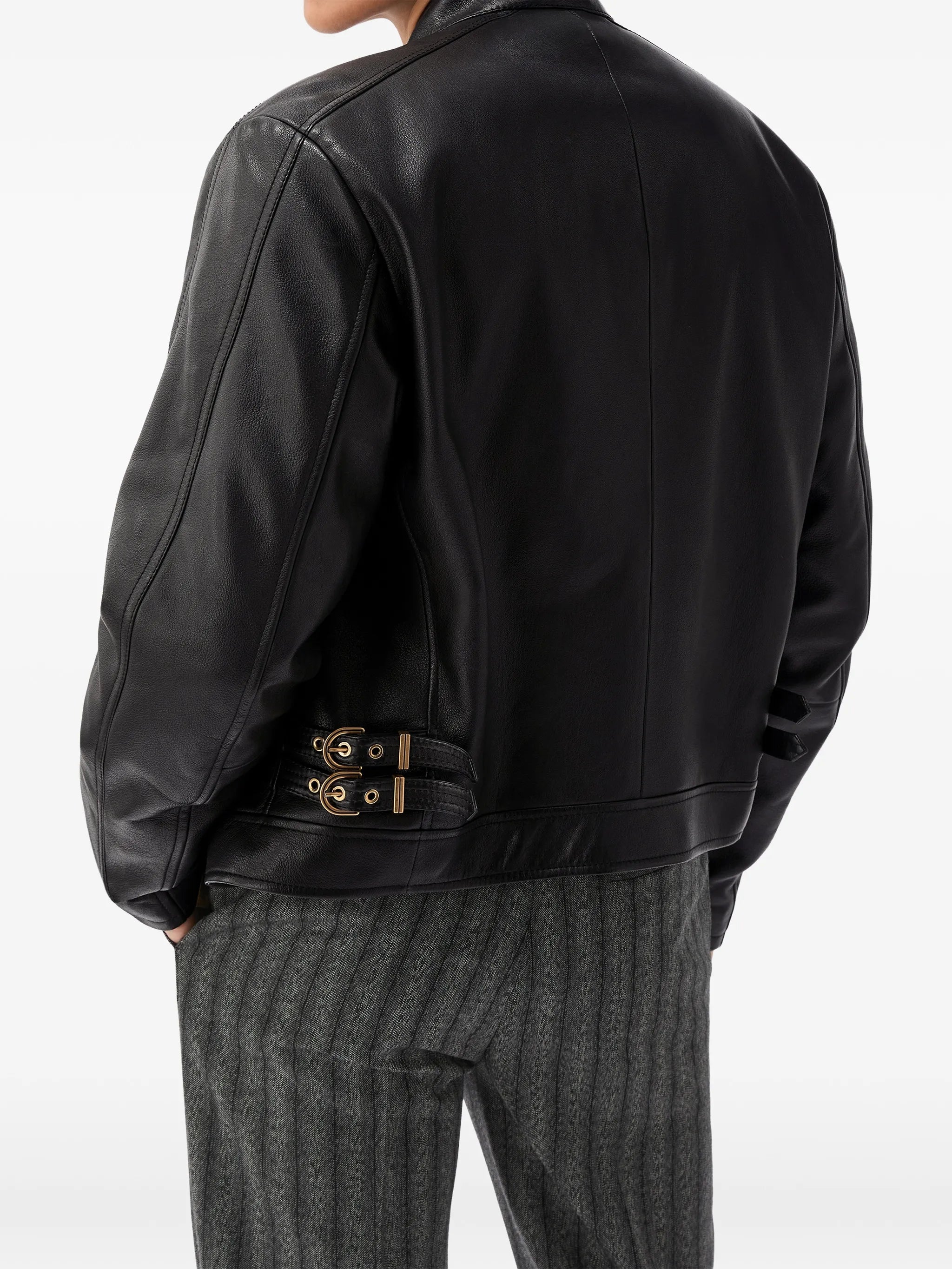 nappa biker jacket