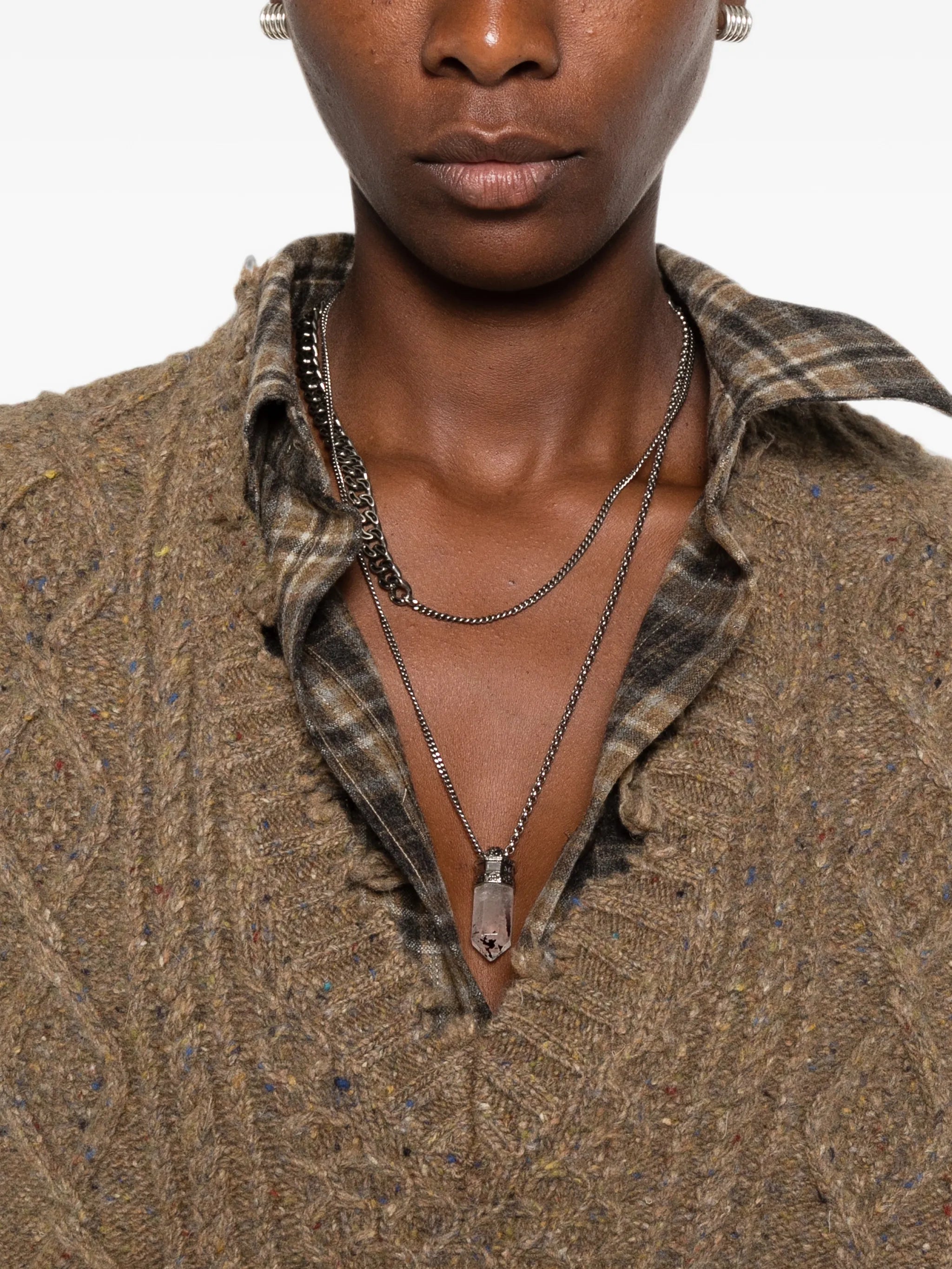 V-neck top