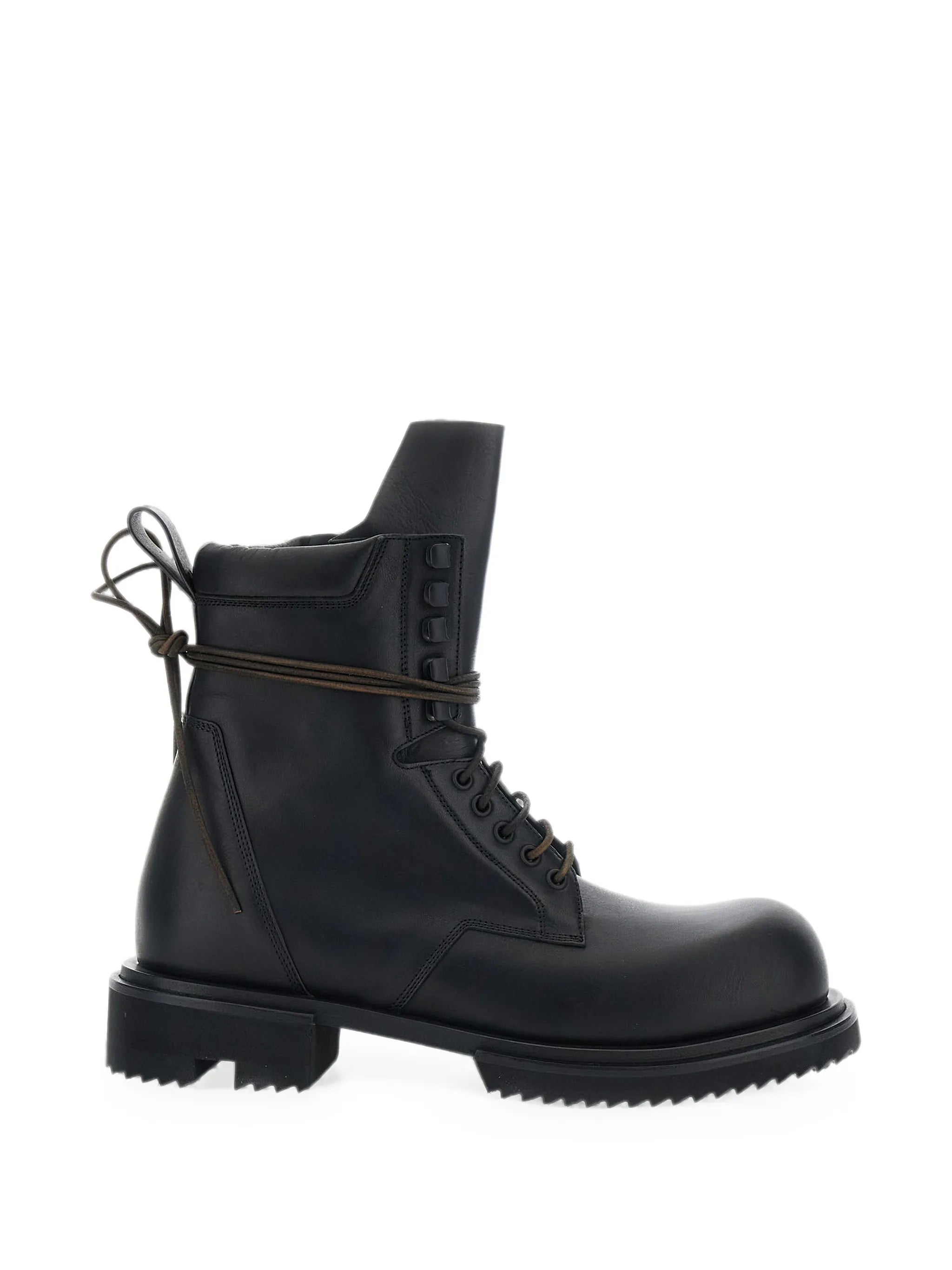 Temple low army Gabe sneakers in washed calf leather