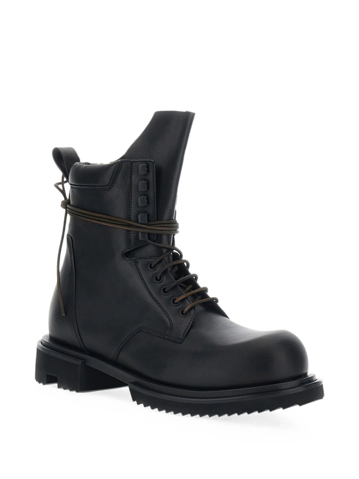 Temple low army Gabe sneakers in washed calf leather