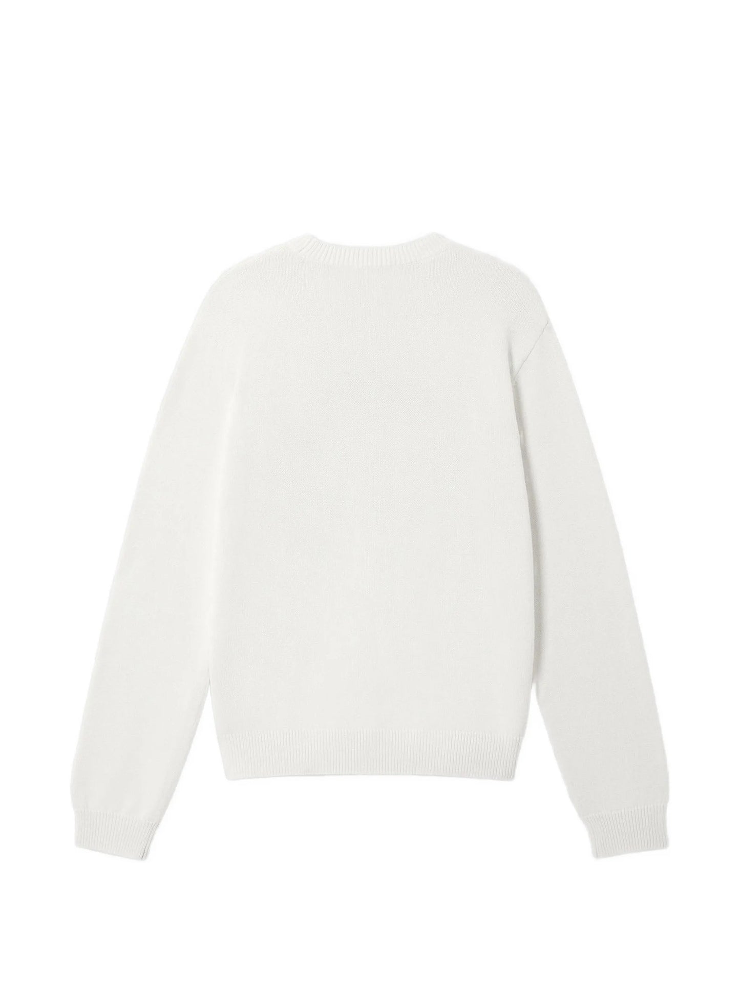 x Laduree crew-neck cotton jumper