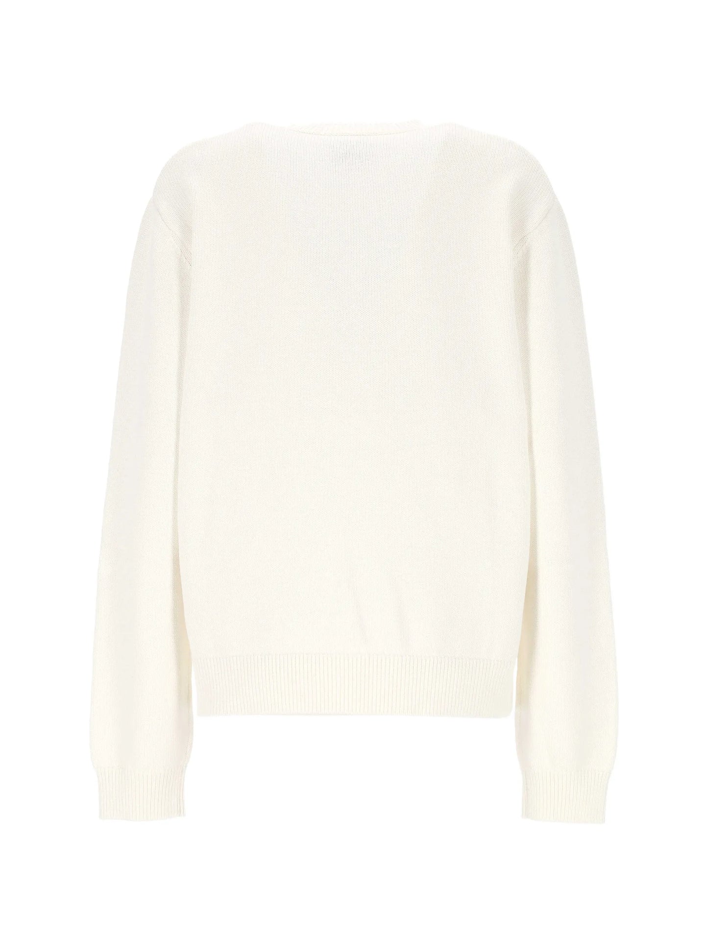 x Laduree crew-neck cotton jumper