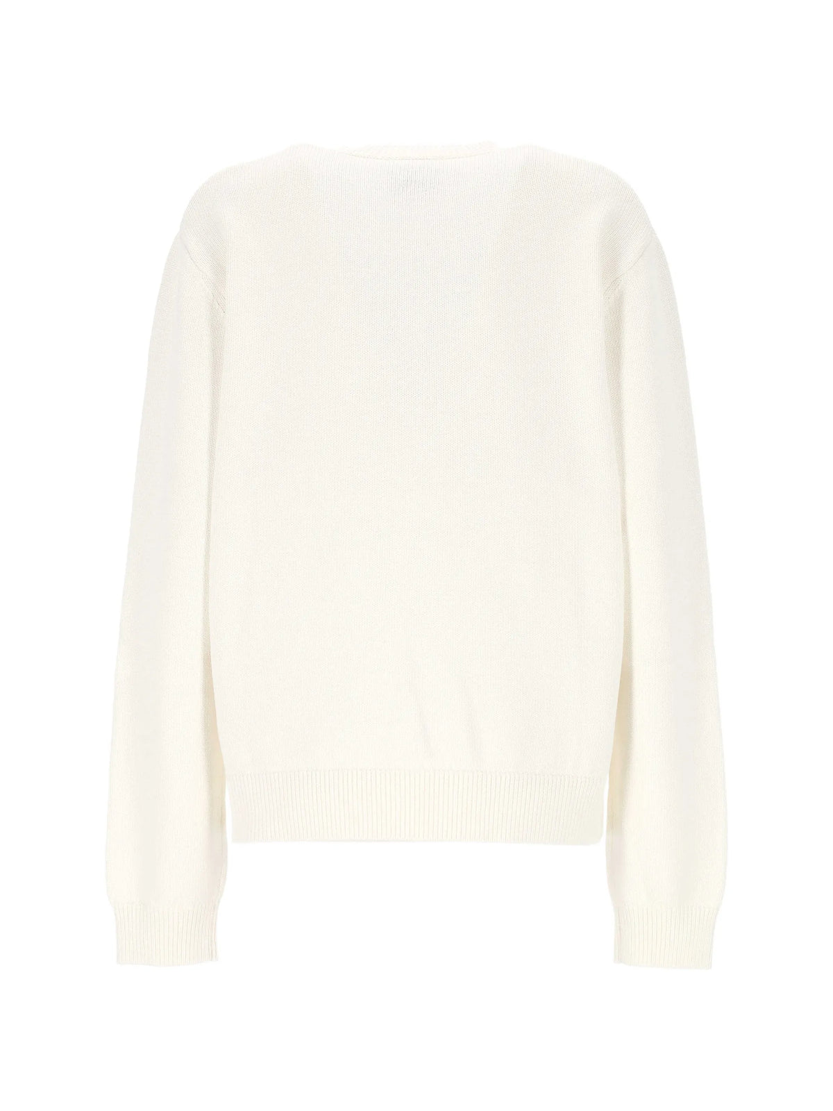 x Laduree intarsia-knit sweater