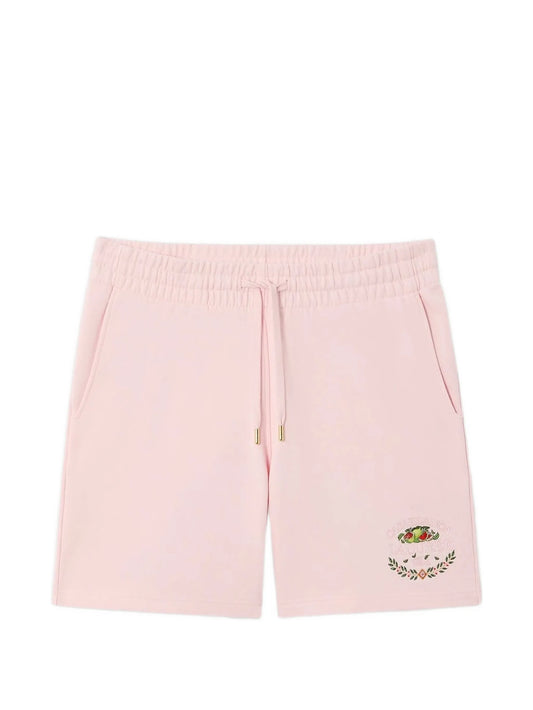x Ladurée logo-embroidered shorts
