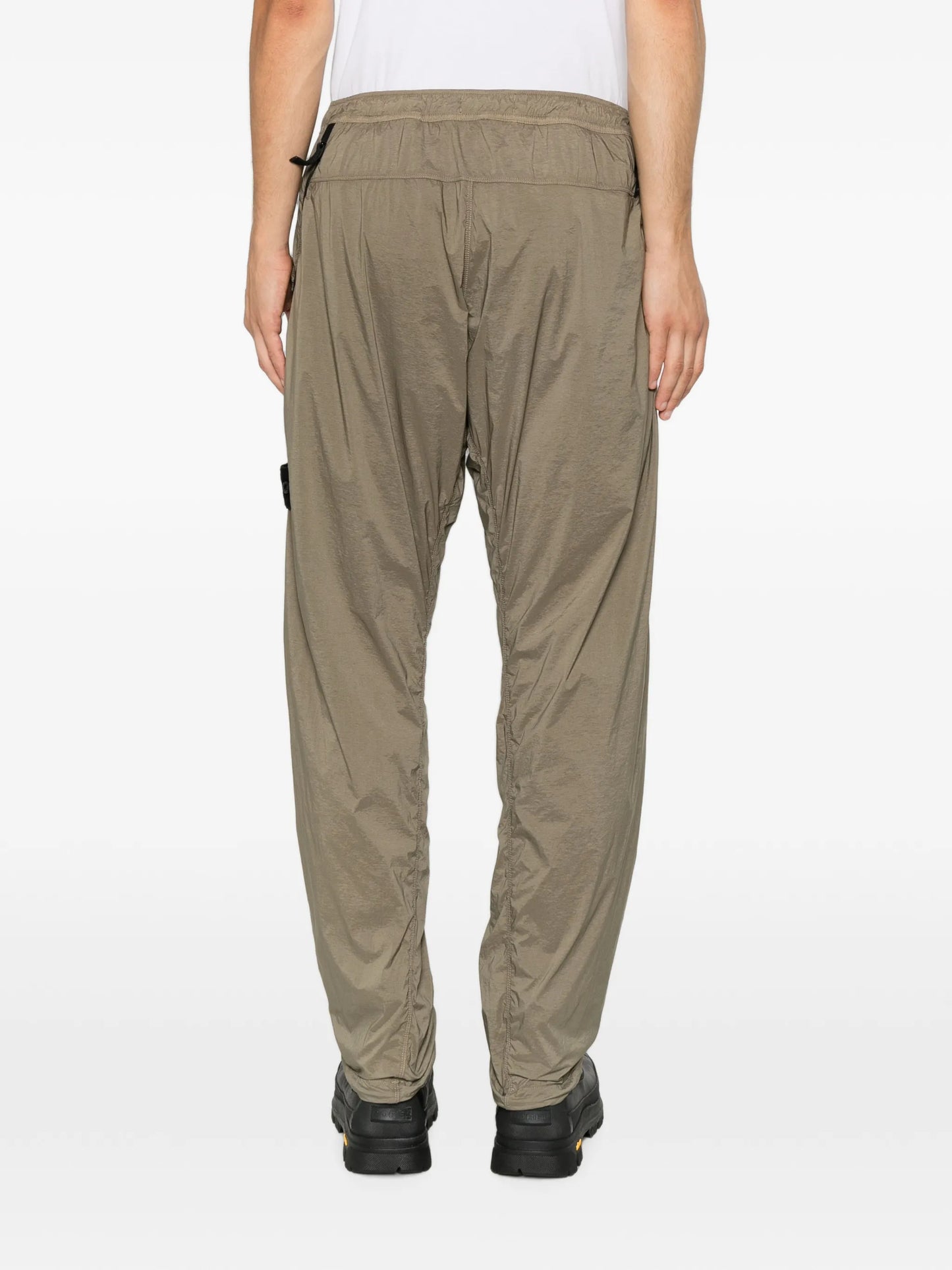 Compass-motif track pants