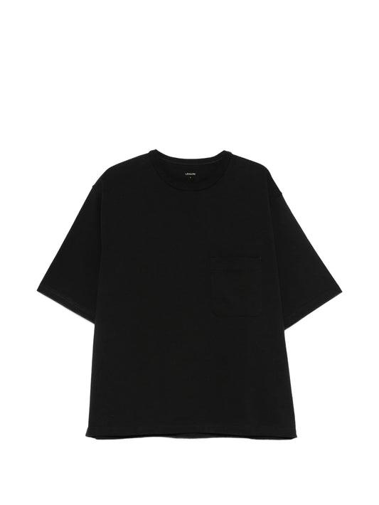 boxy T-shirt in compact cotton jersey
