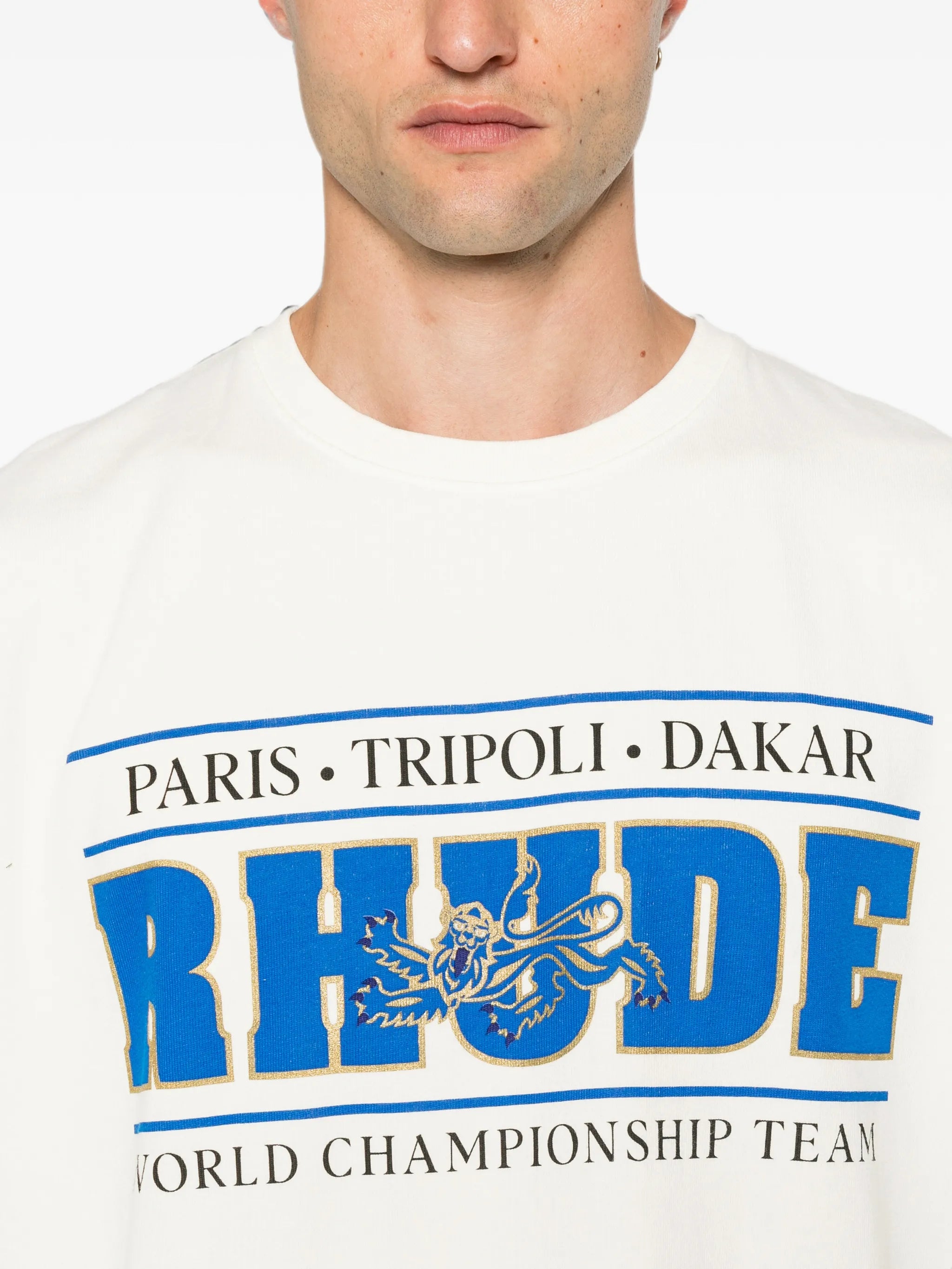 logo-print T-shirt