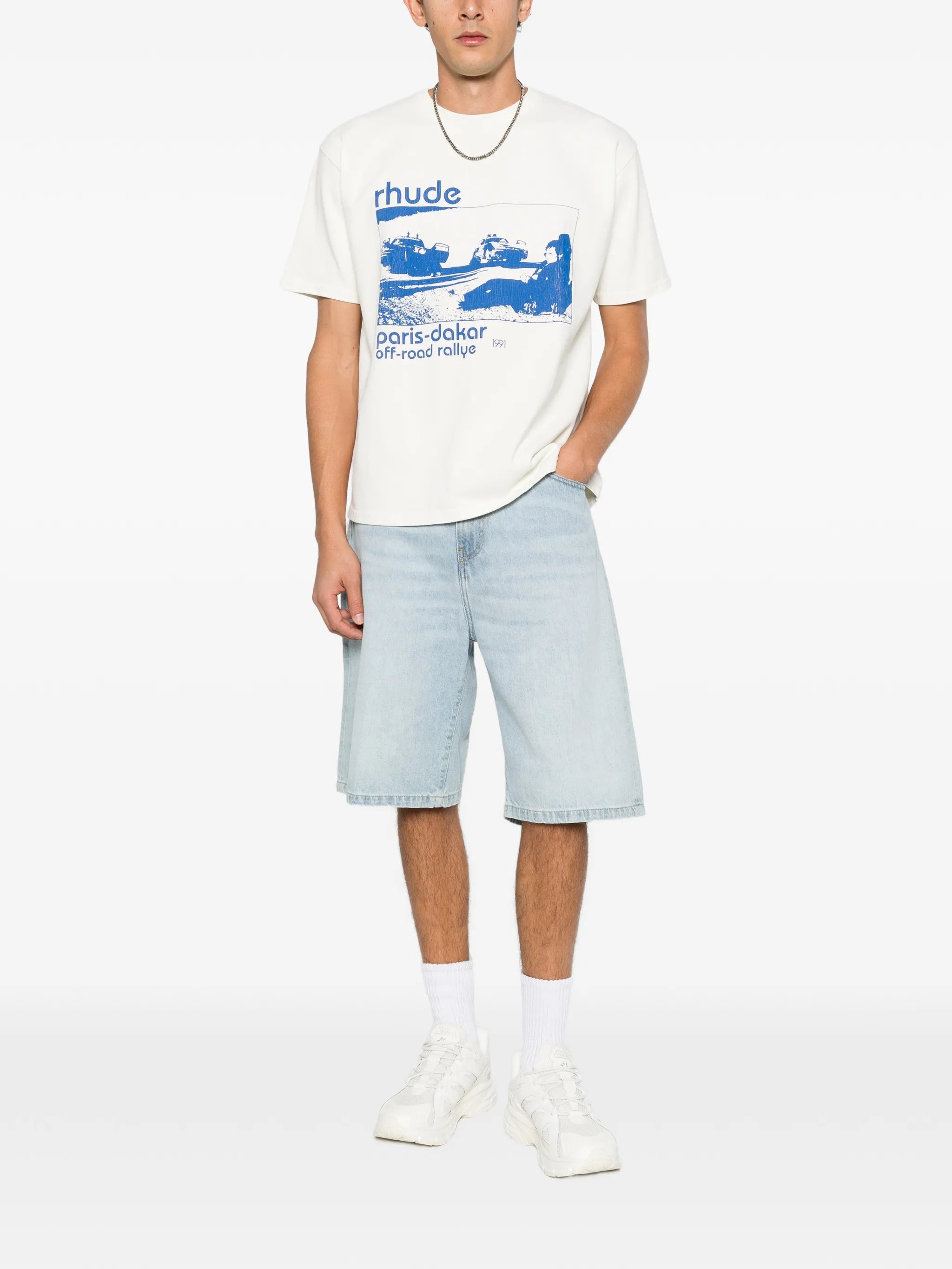 Trail of Dust logo-print T-shirt