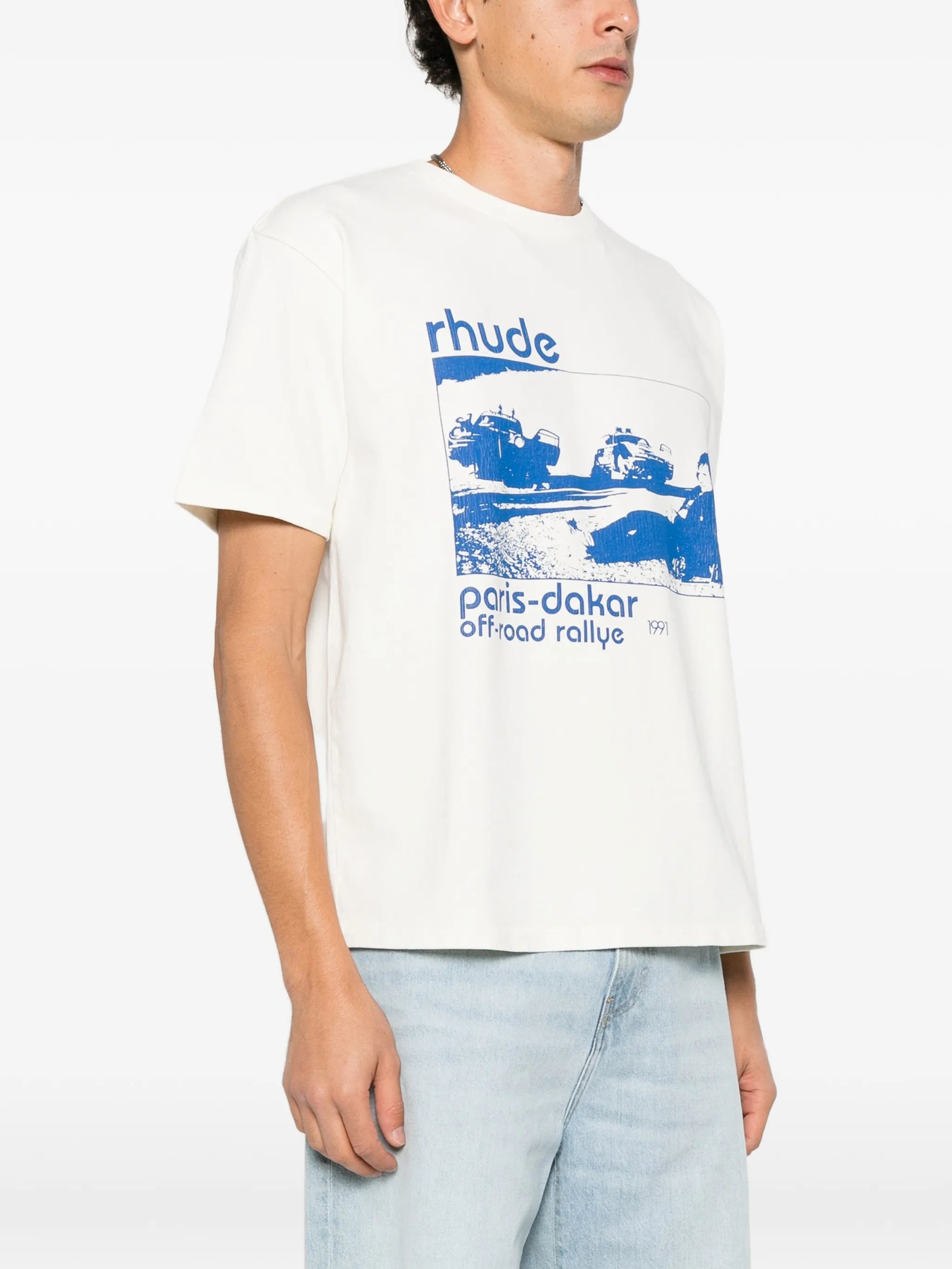 Trail of Dust logo-print T-shirt
