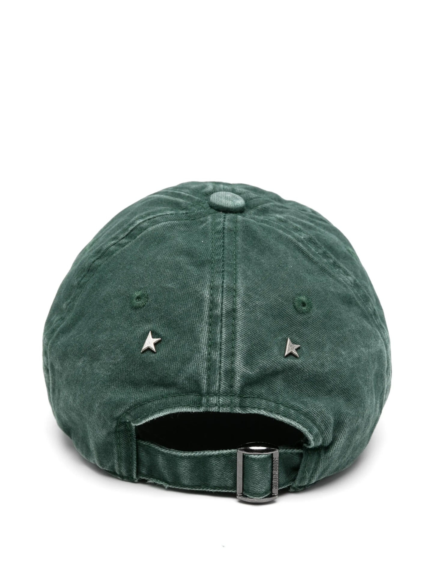 logo-embroidered star-patch baseball cap