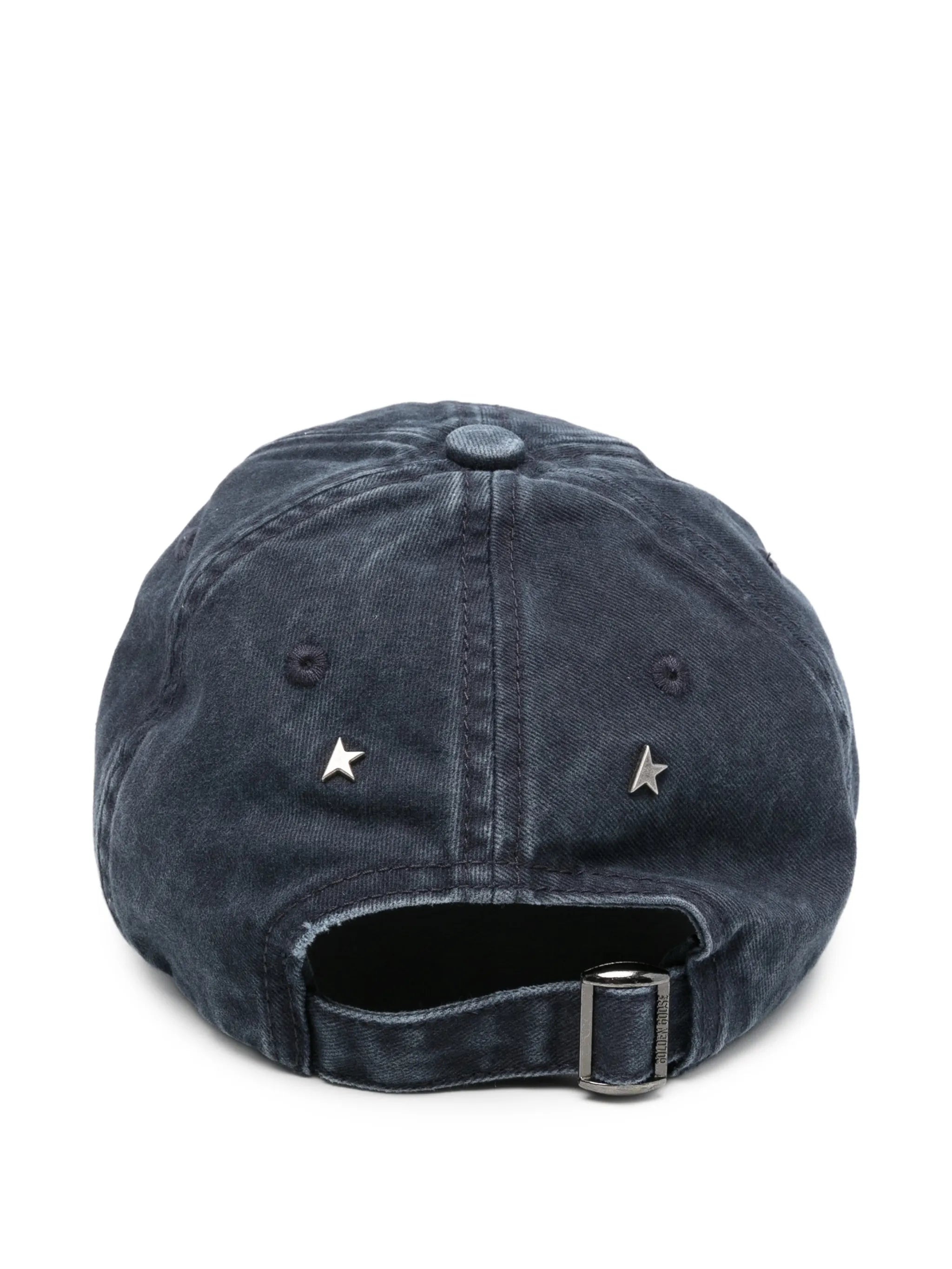 six-panel logo-embroidered baseball cap