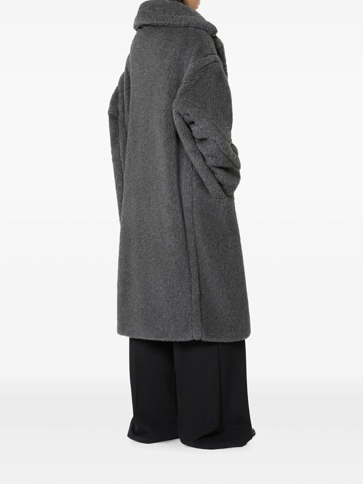 Teddy Bear double-breasted coat