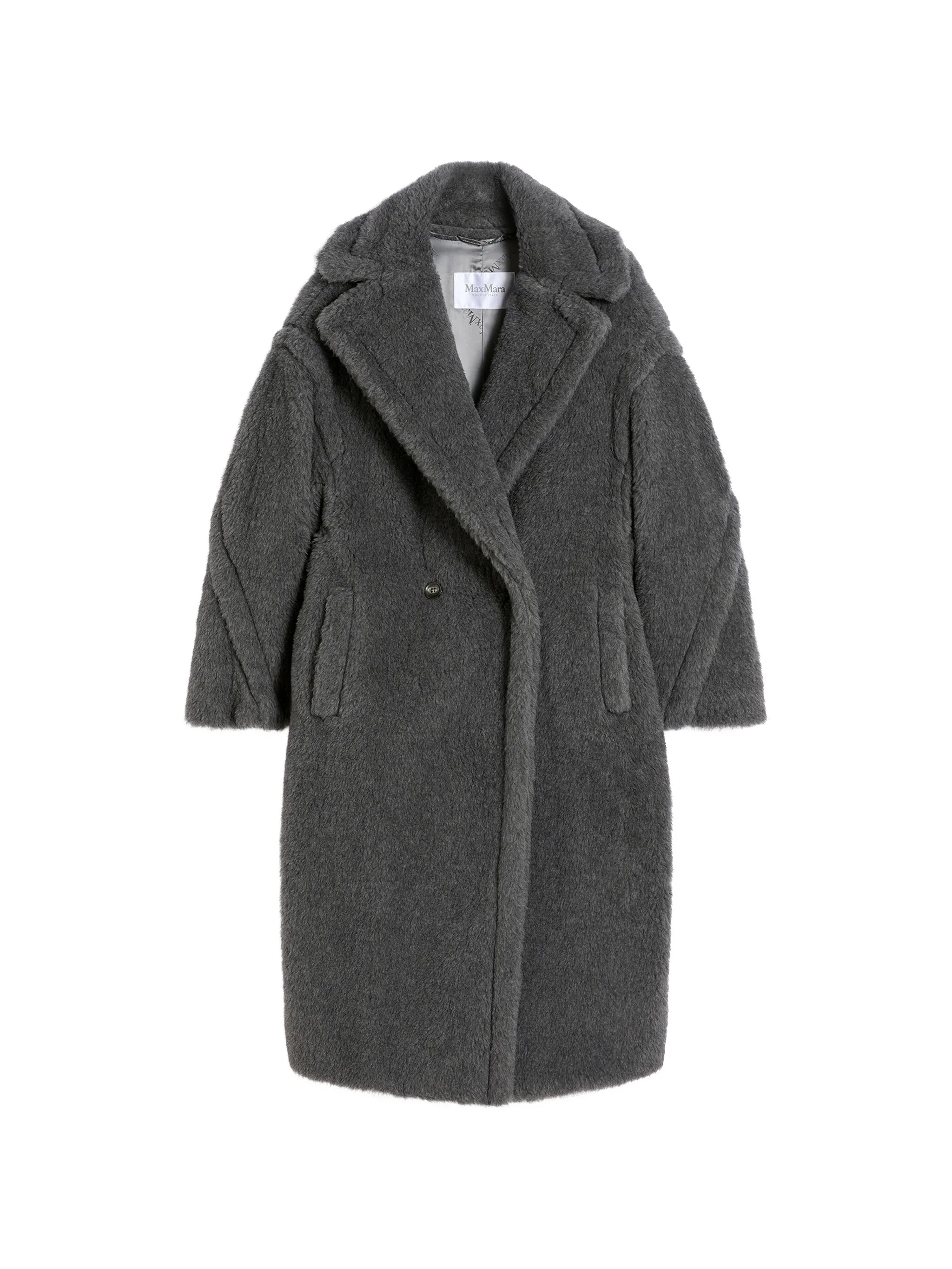 Teddy Bear double-breasted coat