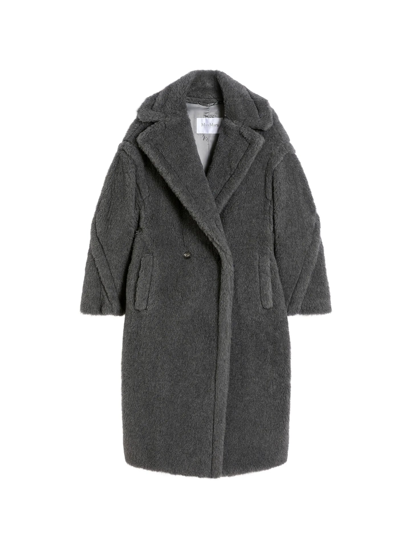 Teddy Bear double-breasted coat