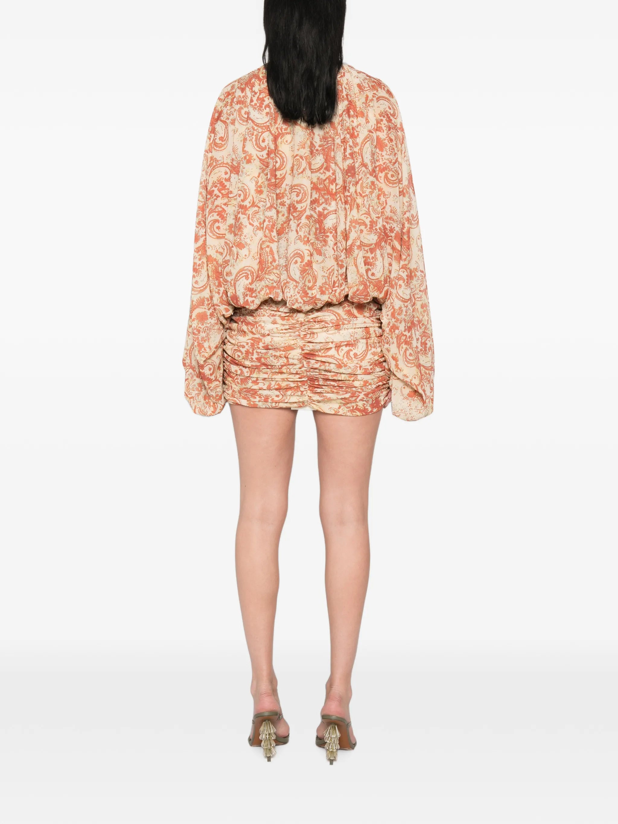 Eulalia paisley-print mini dress