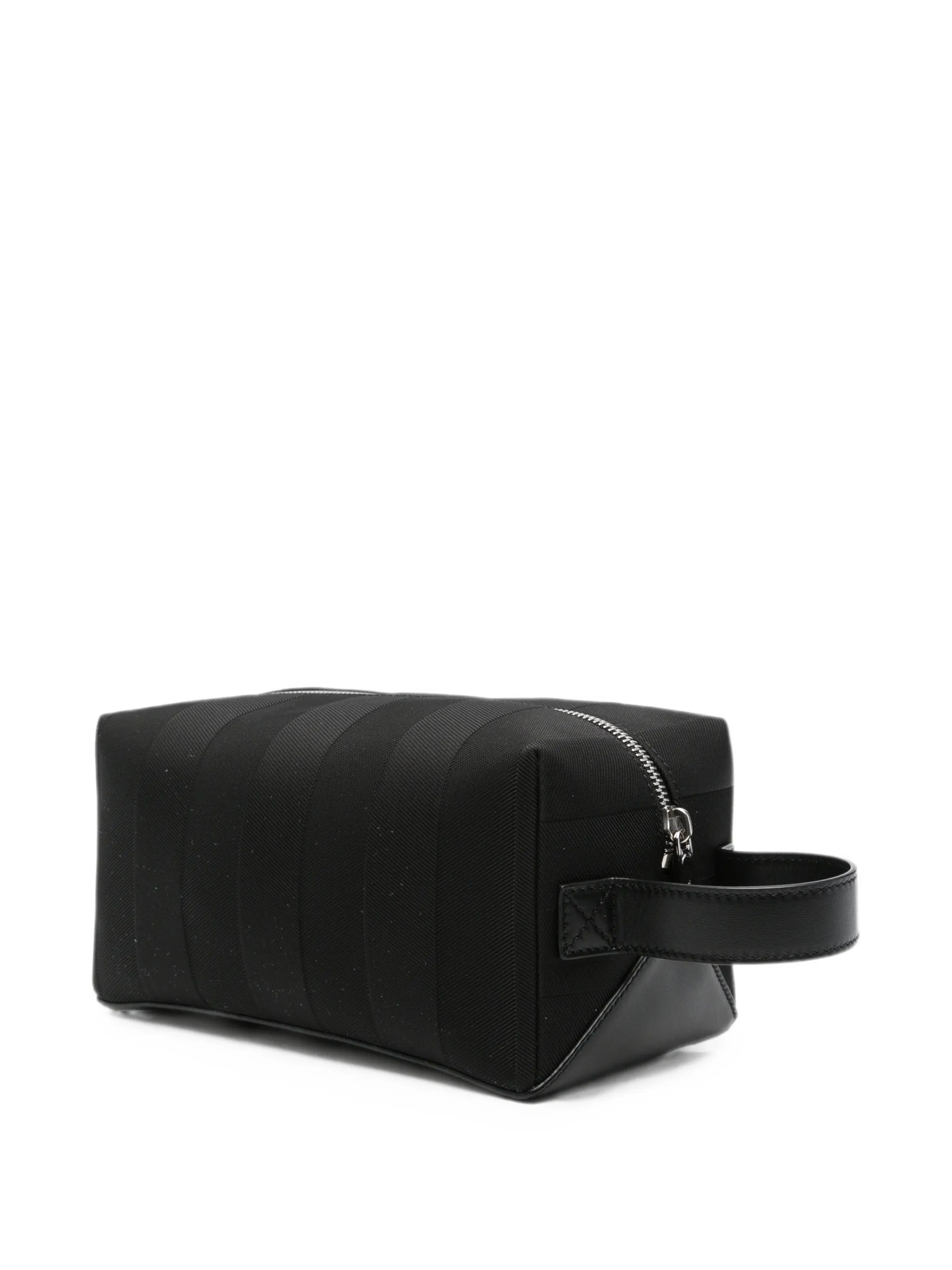 logo-plaque wash bag