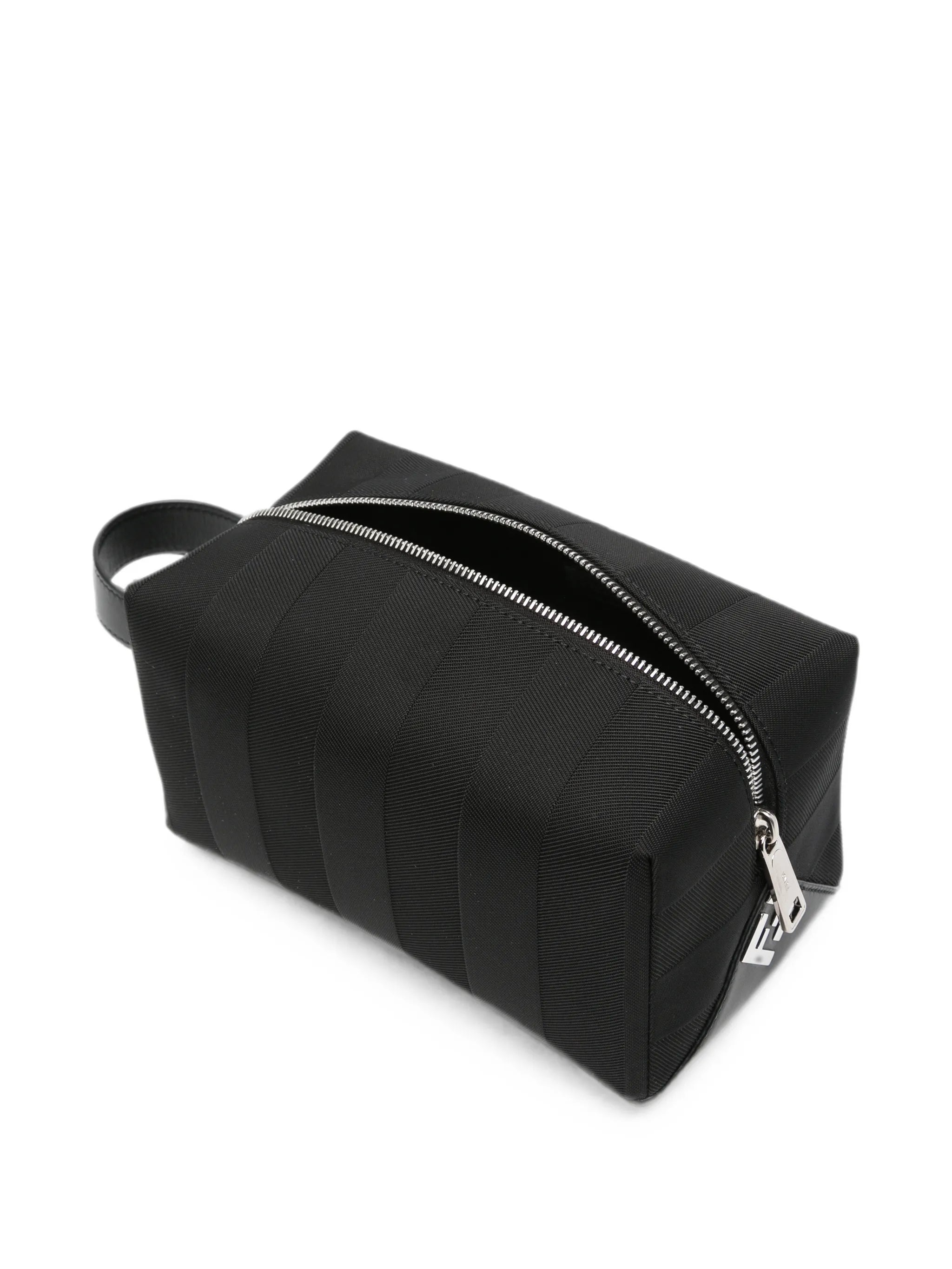 logo-plaque wash bag