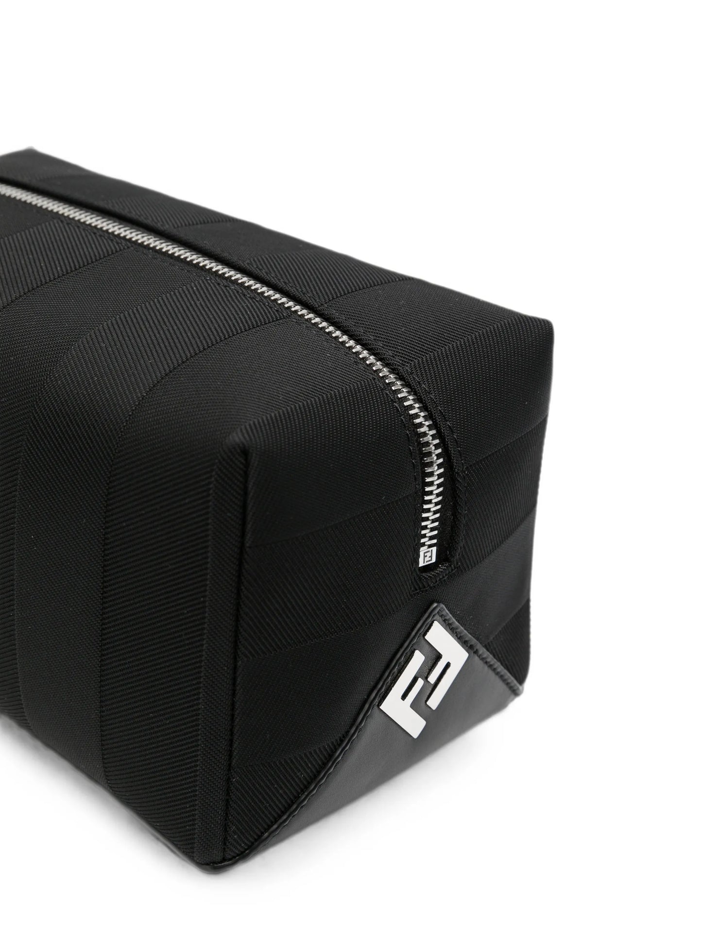 logo-plaque wash bag