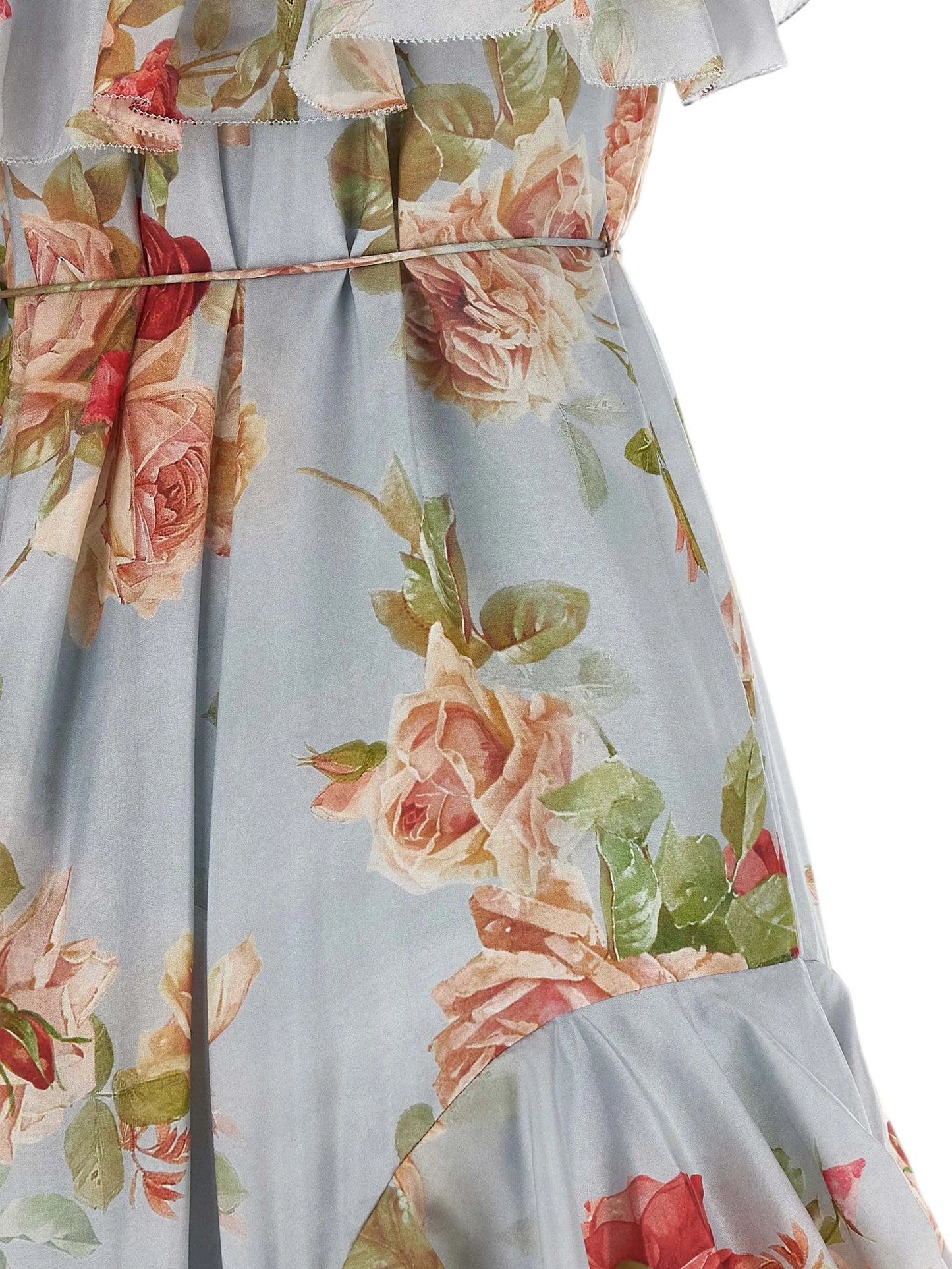 maxi Roselight Frill dress