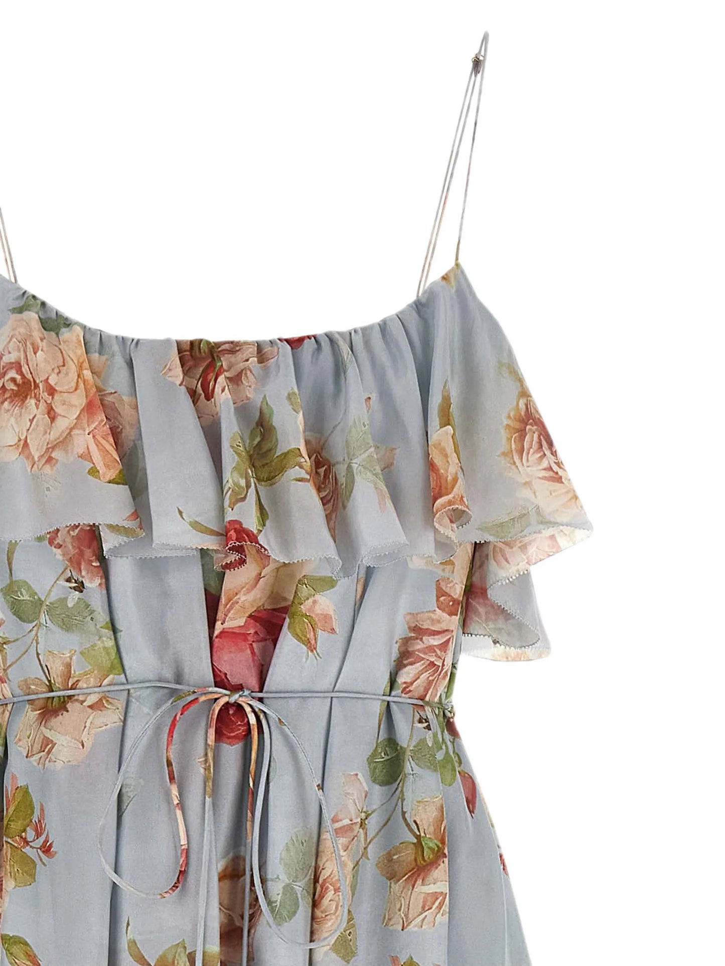 maxi Roselight Frill dress