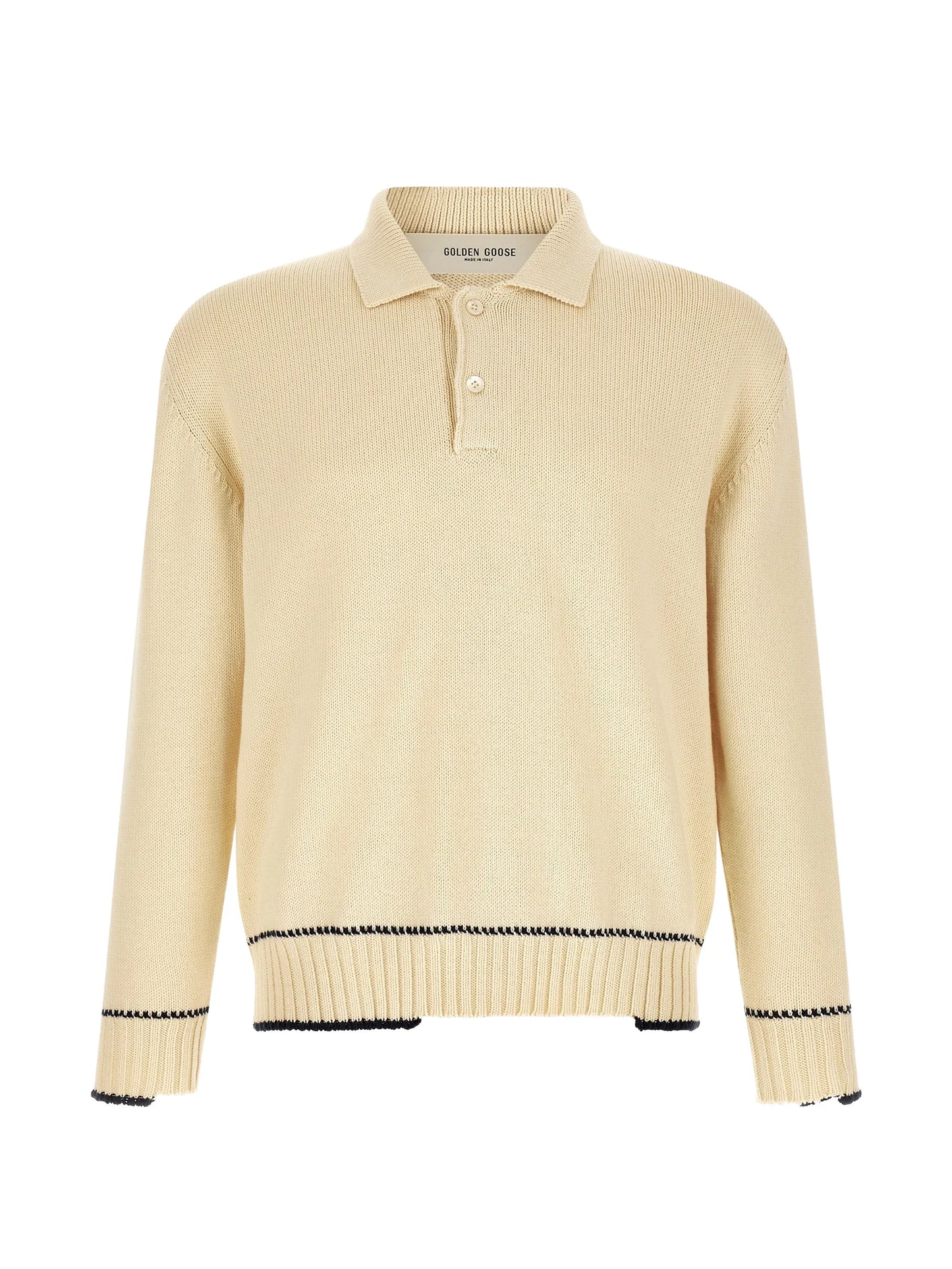 Rindley logo-print polo jumper