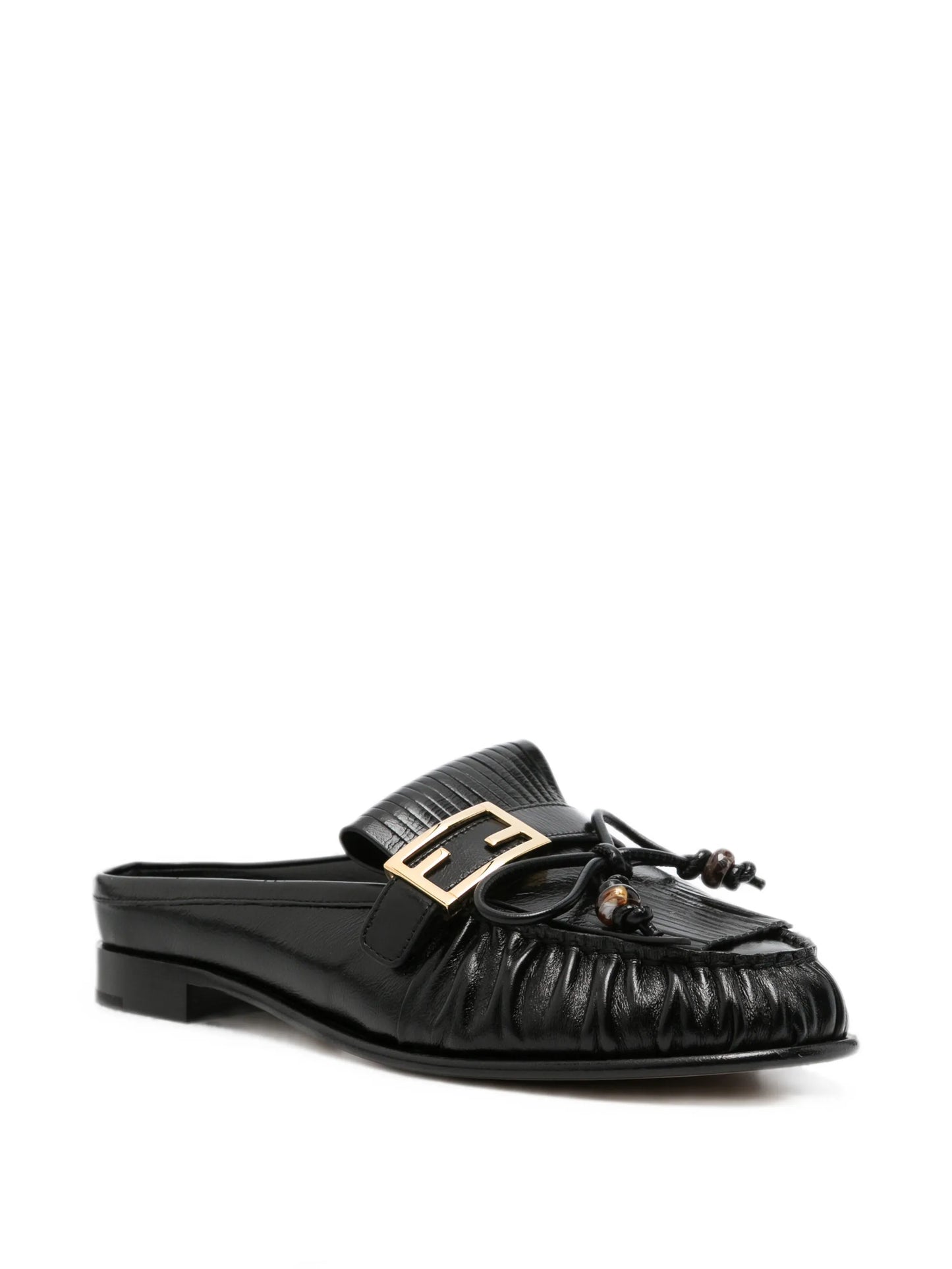 O'Lock fringed mules