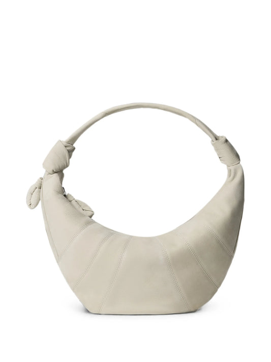 Fortune Croissant bag in alpaca nubuck