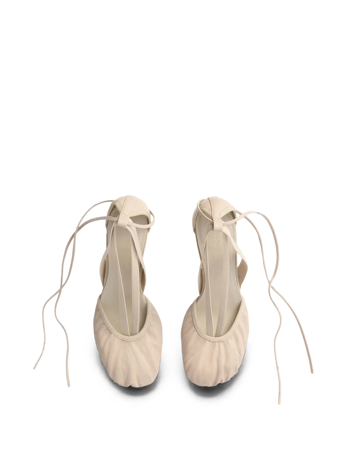 80mm pedille heeled ballerinas in goat leather