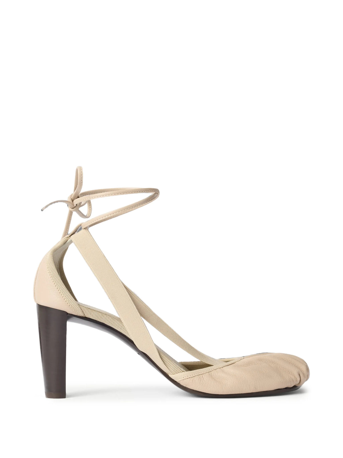 80mm pedille heeled ballerinas in goat leather