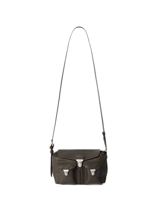 mini soft gear bag in bubble lambskin