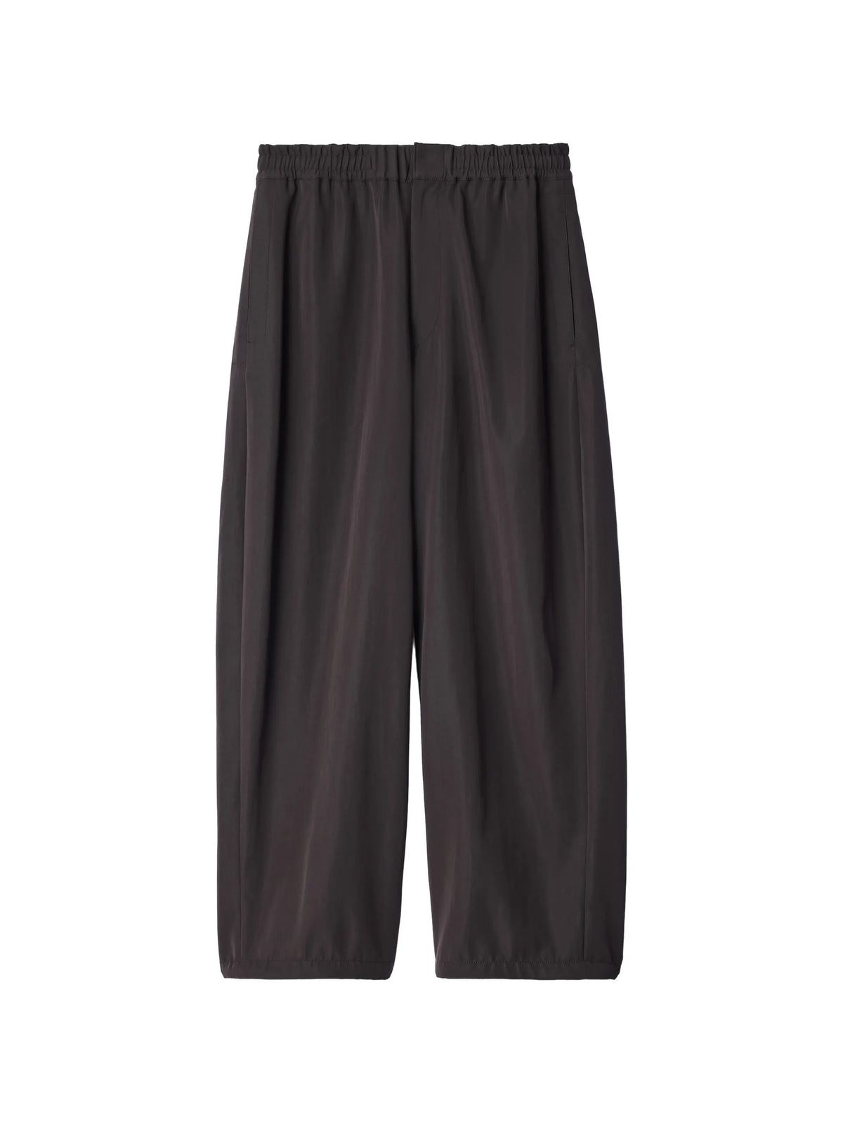 jogger pants in wool gabardine