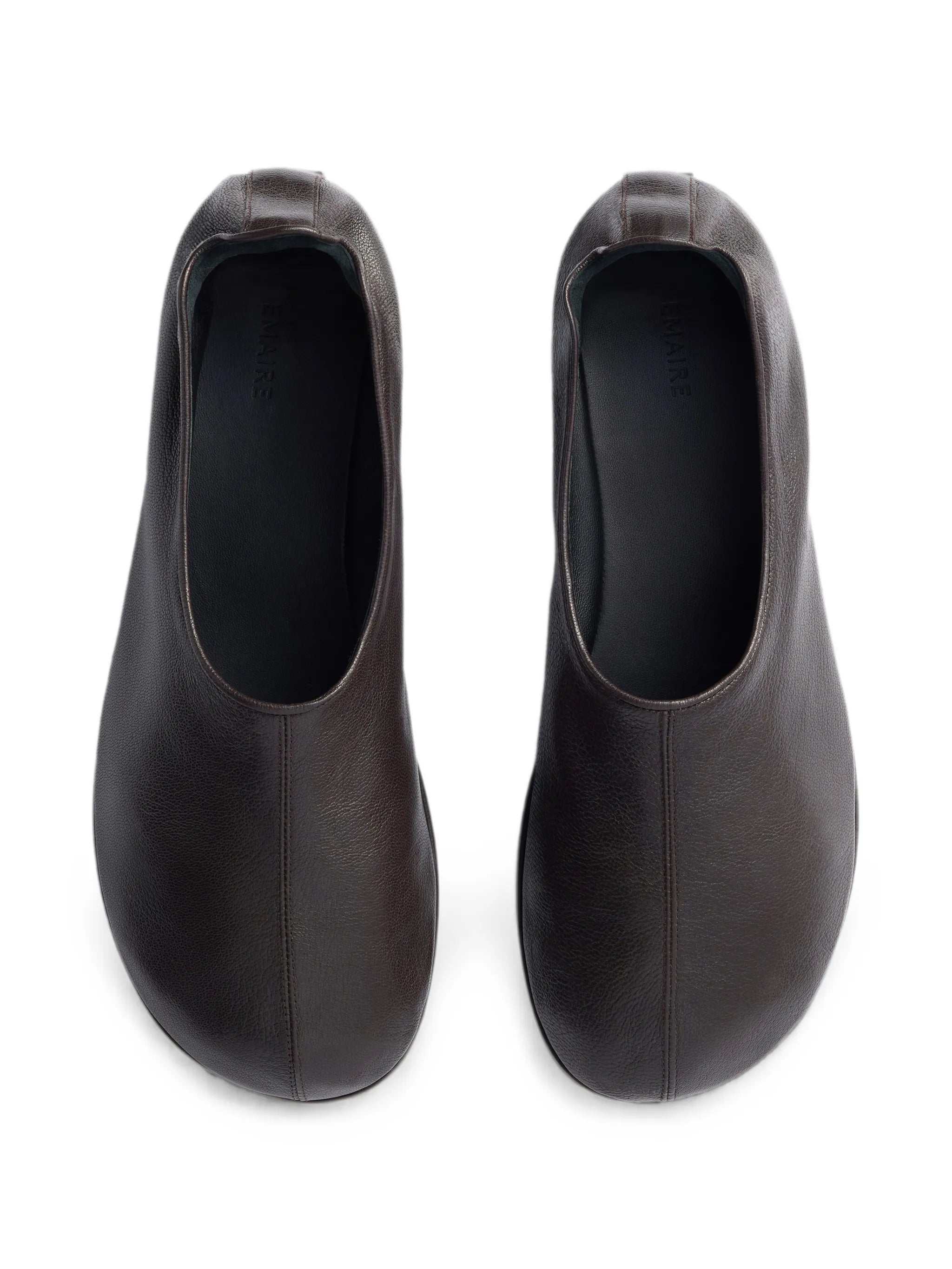 sock slip-ons in goat leather