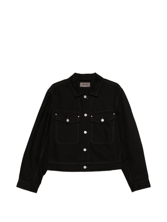 heavy denim trucker jacket