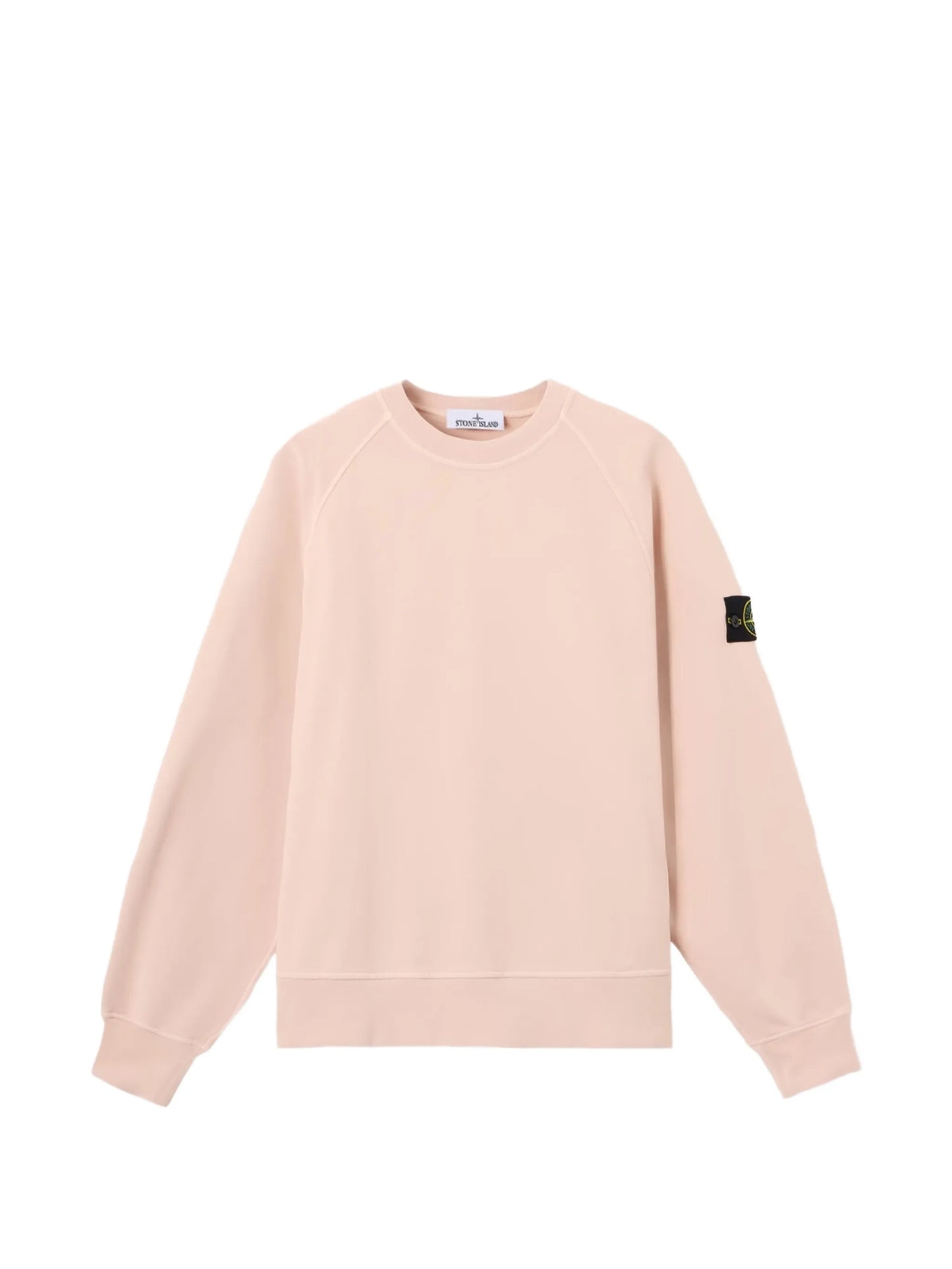 crew-neck long-sleeve sweatshirt