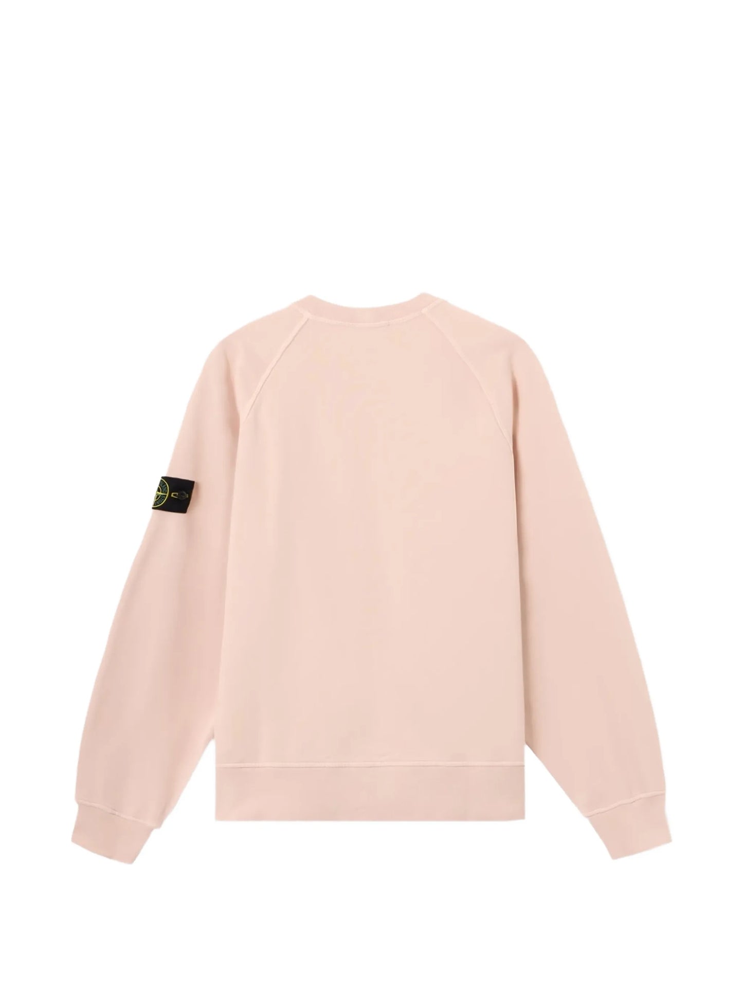 crew-neck long-sleeve sweatshirt