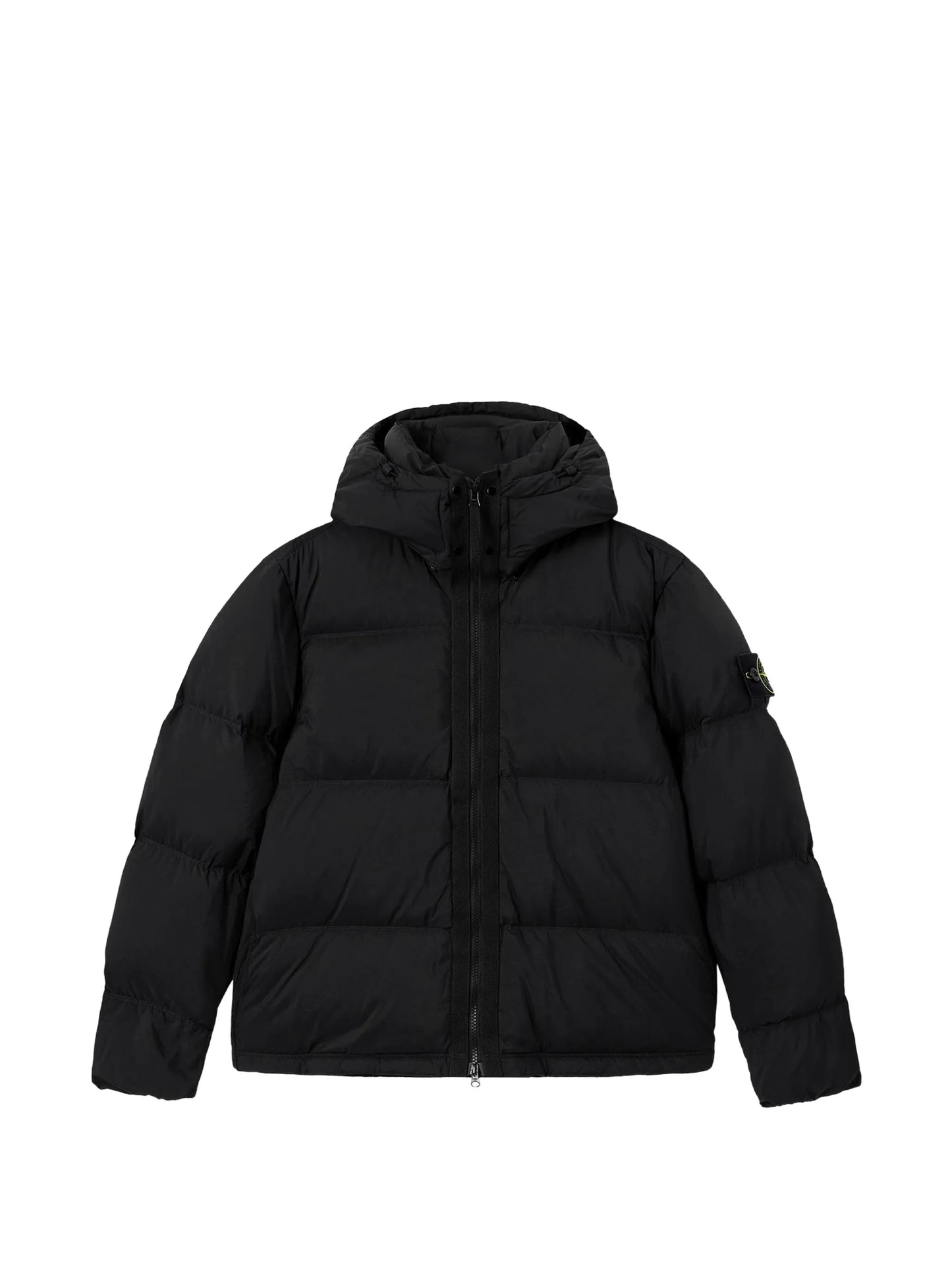 Matt Ripstop Cordura quilted hooded jacket