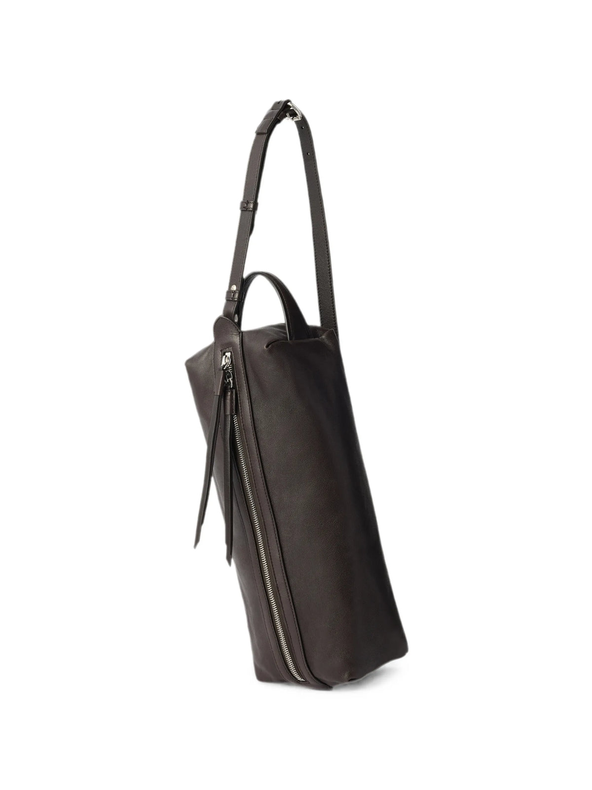 Care shoulder bag in nappa lambskin