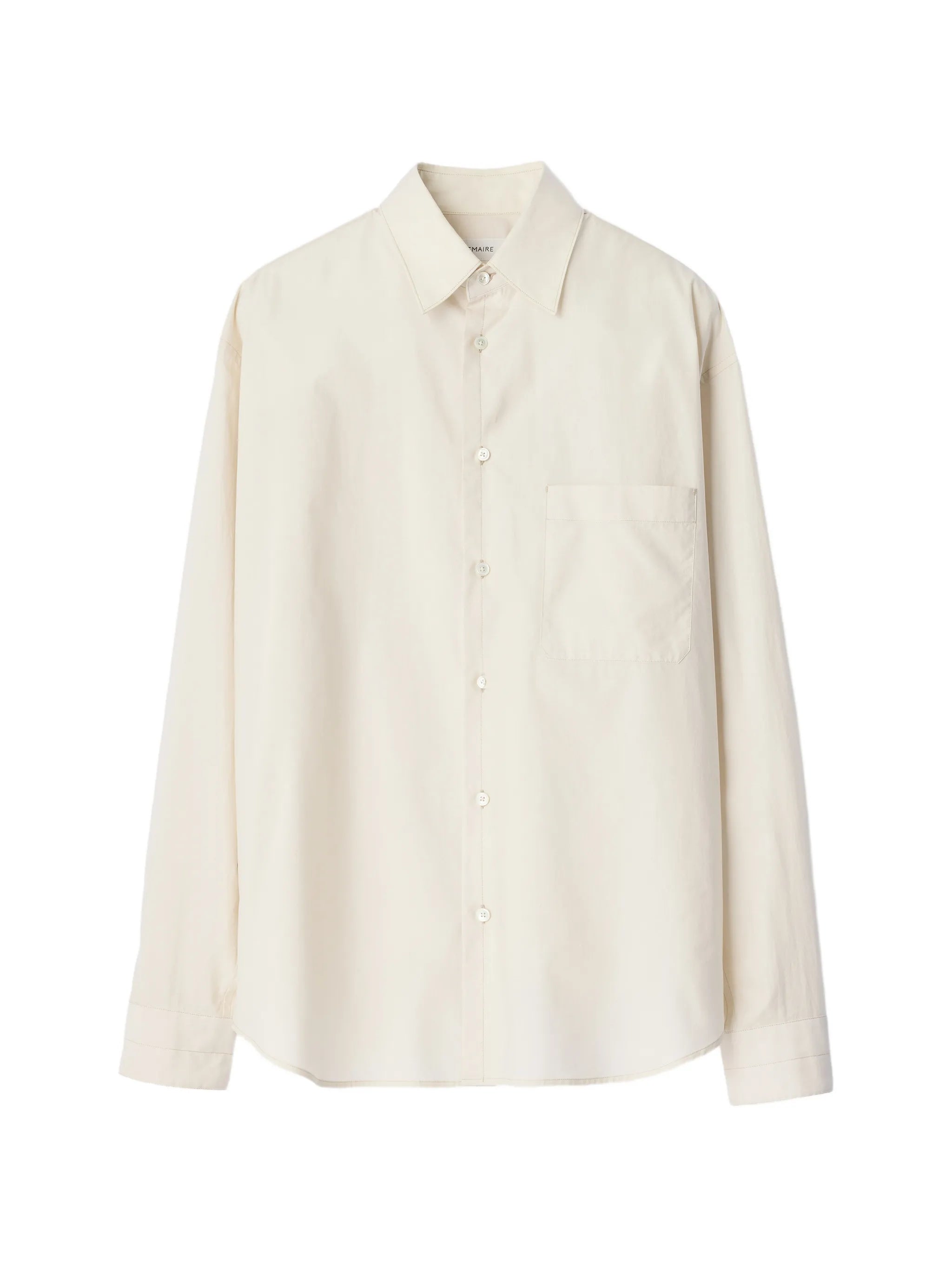 washed chest-pocket shirt