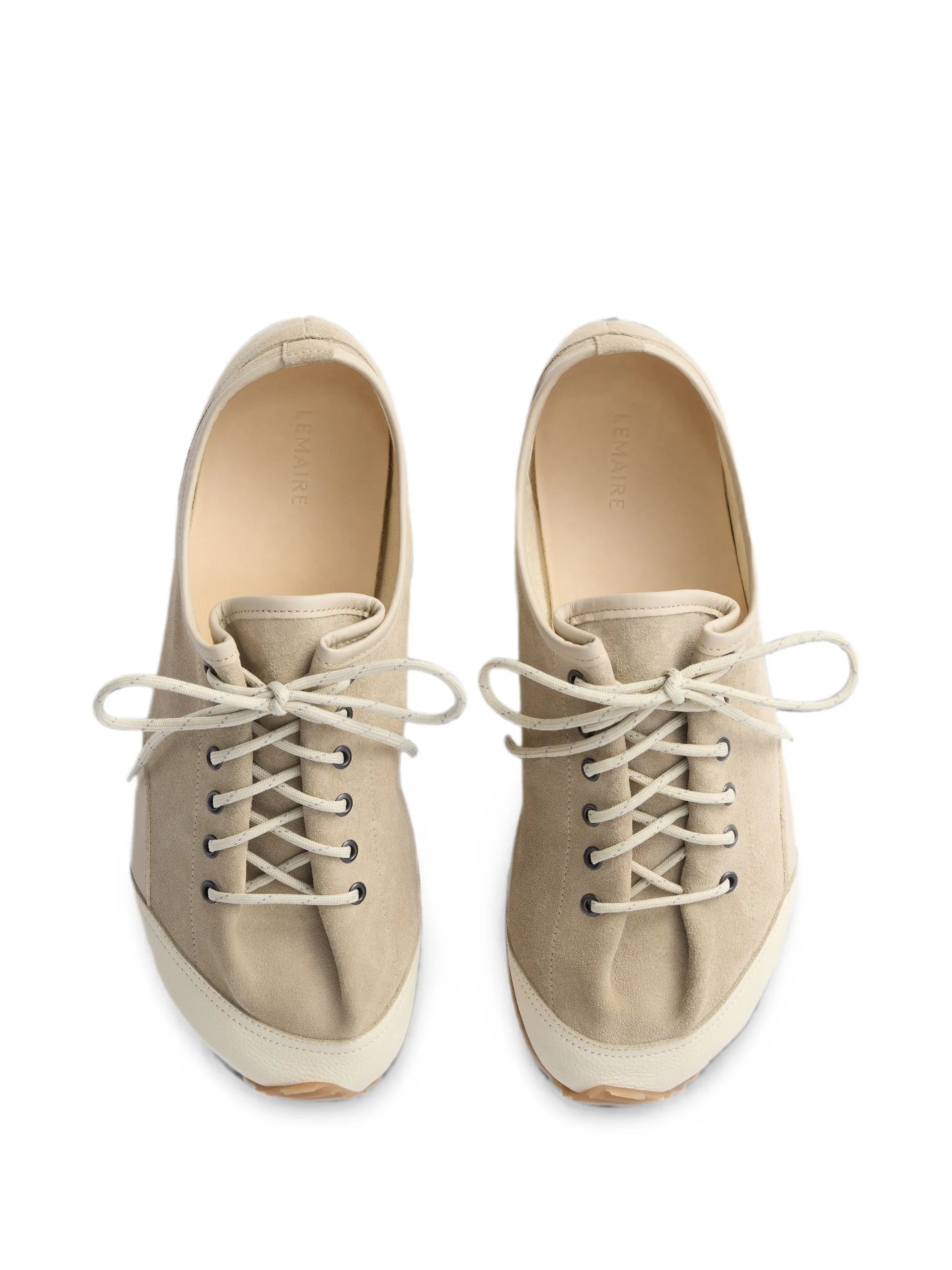 Gummy Grips sneakers in mixed leathers