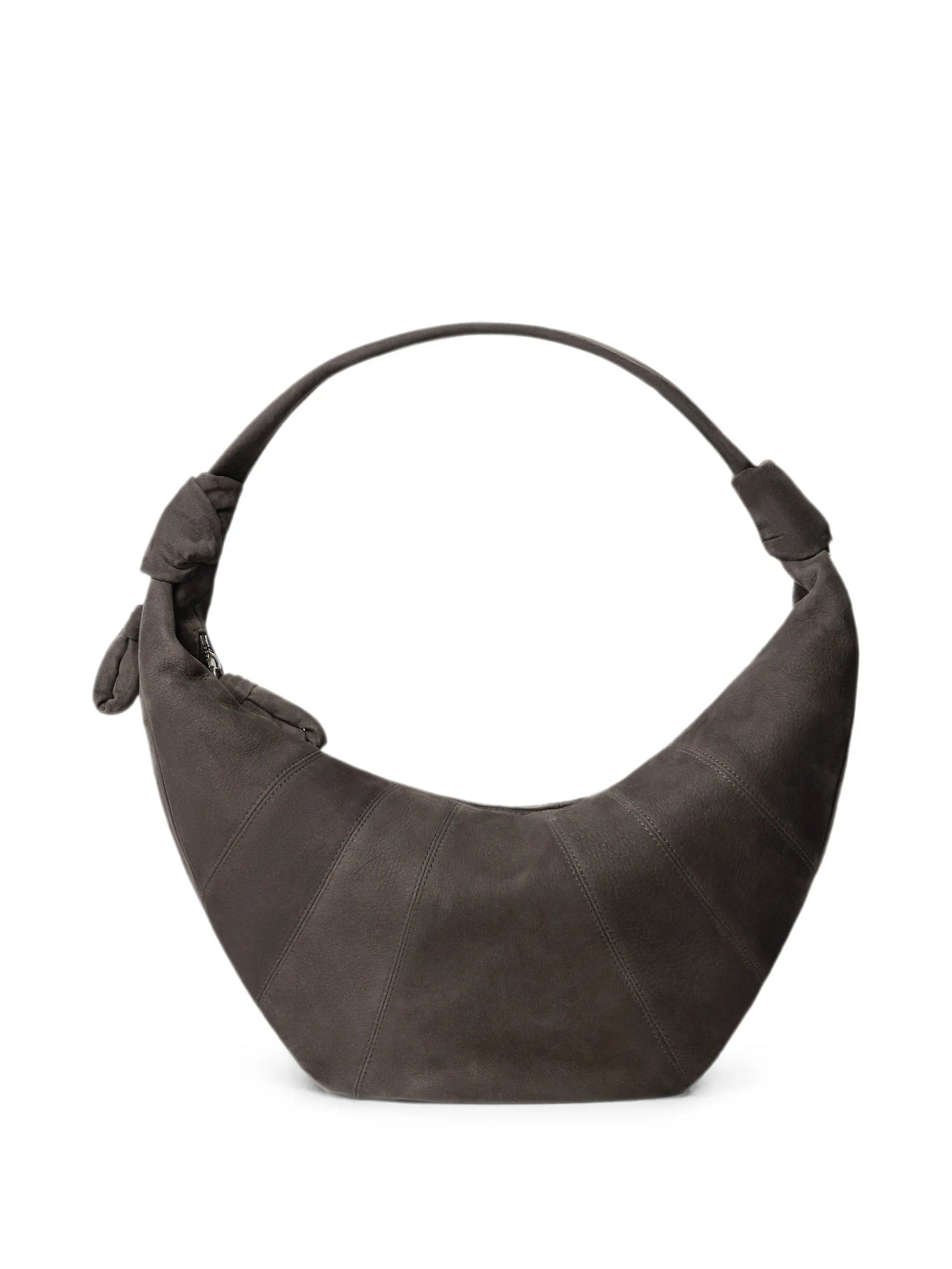 Fortune Croissant bag in alpaca nubuck