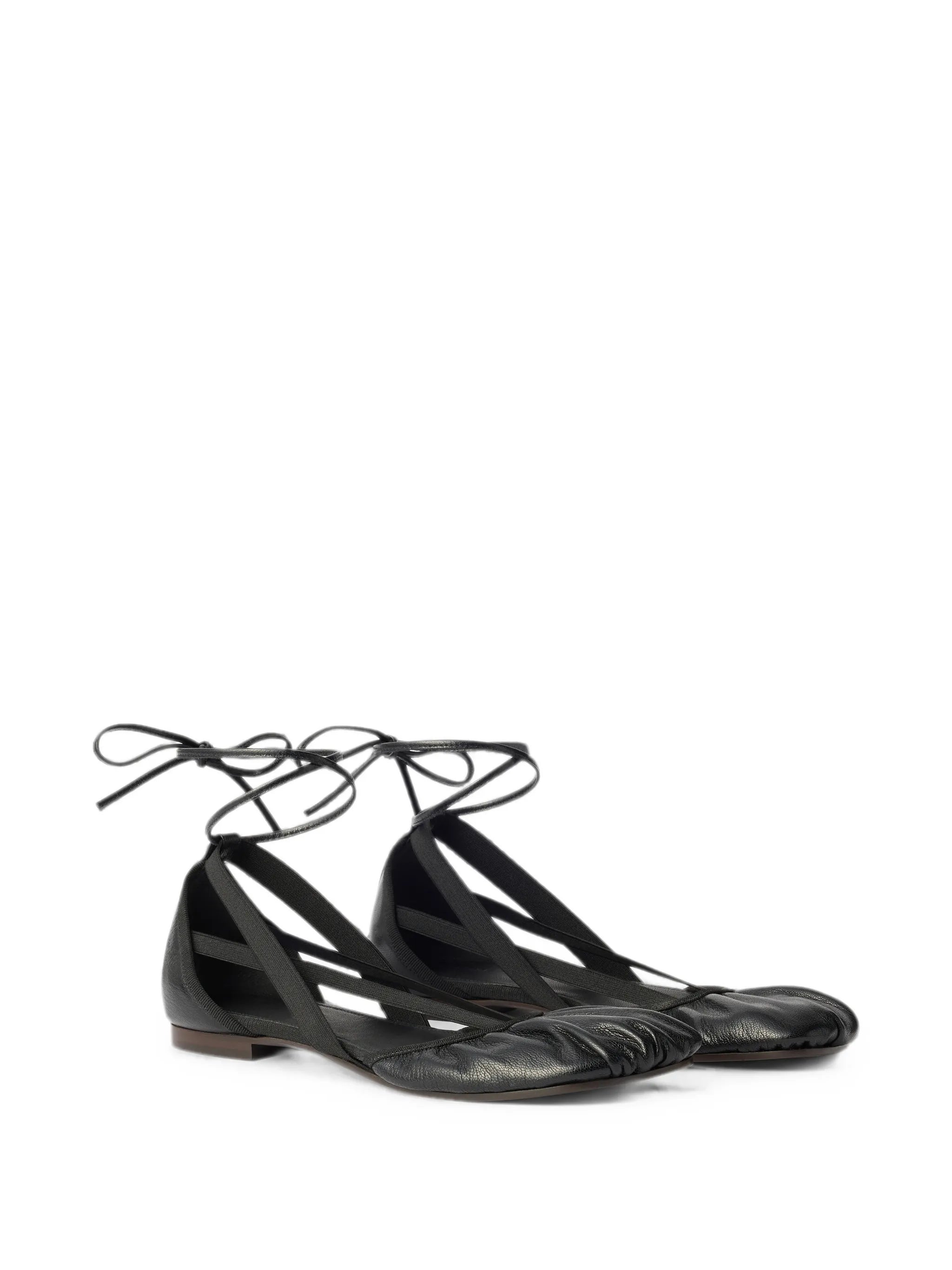 flat pedille ballerinas in goat leather