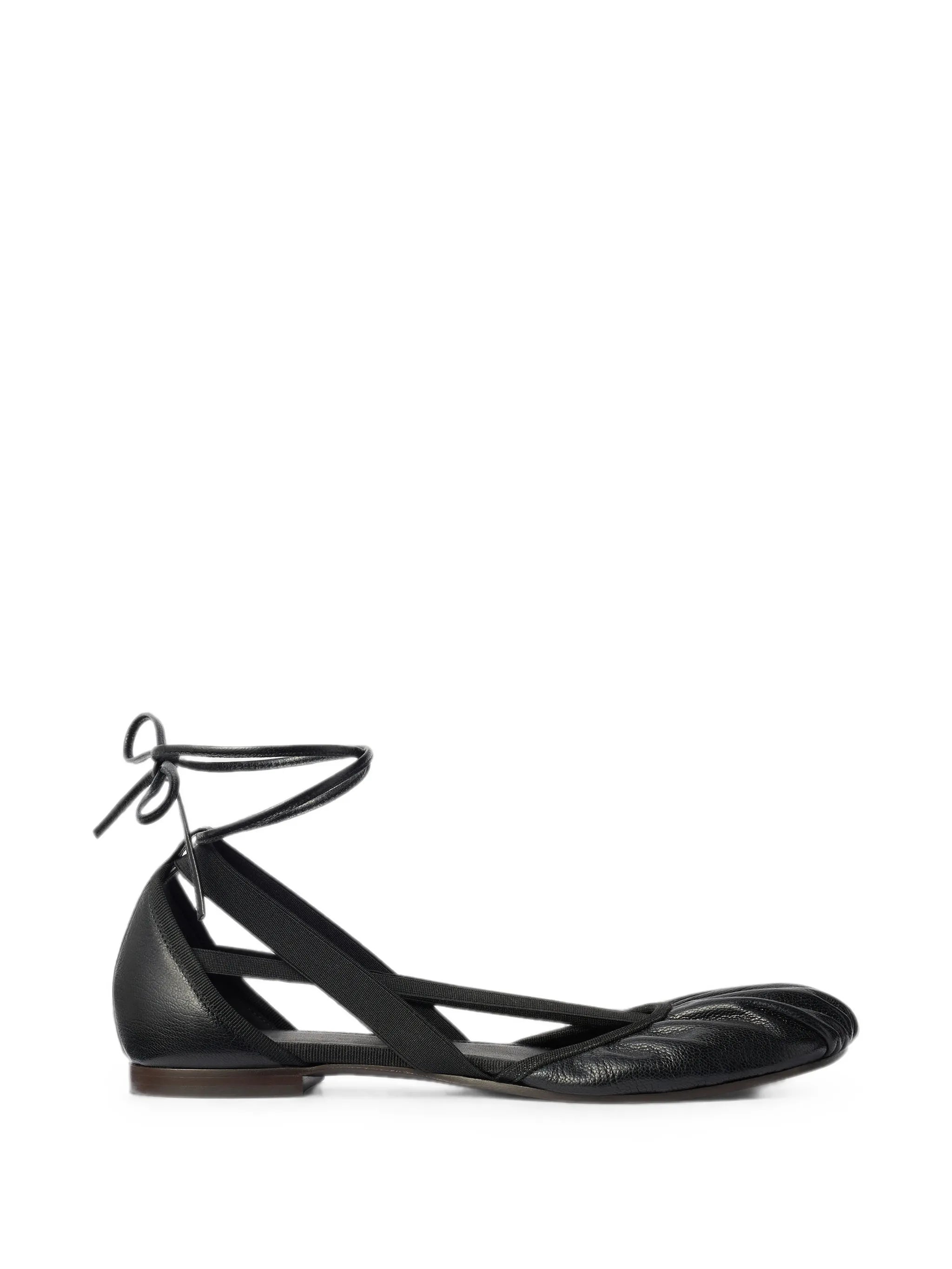 flat pedille ballerinas in goat leather