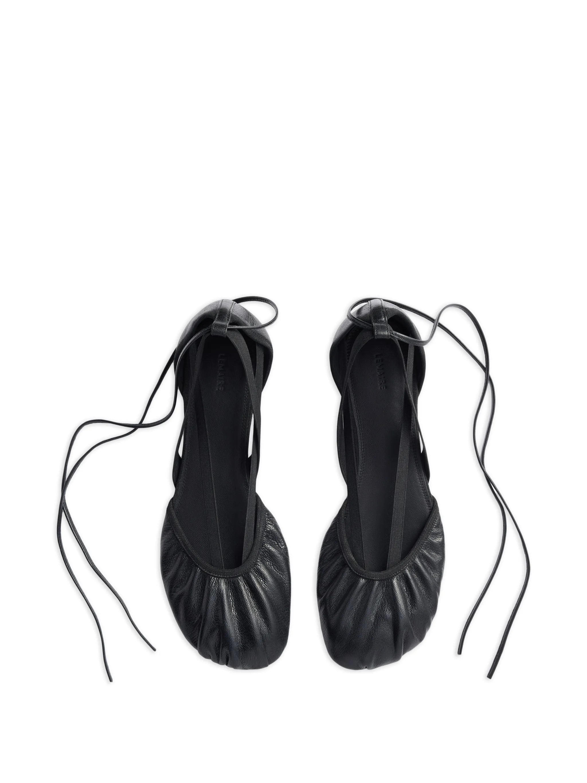 flat pedille ballerinas in goat leather