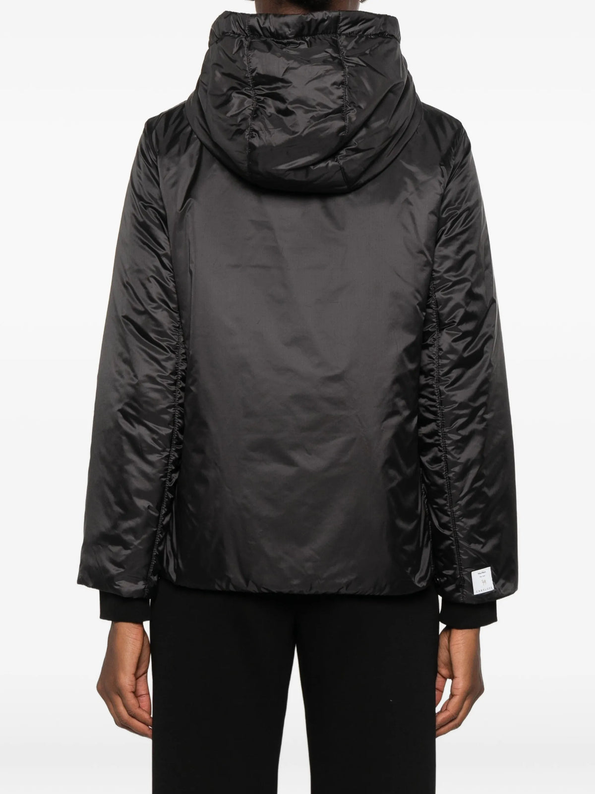 The Cube padded water-repellent hooded jacket