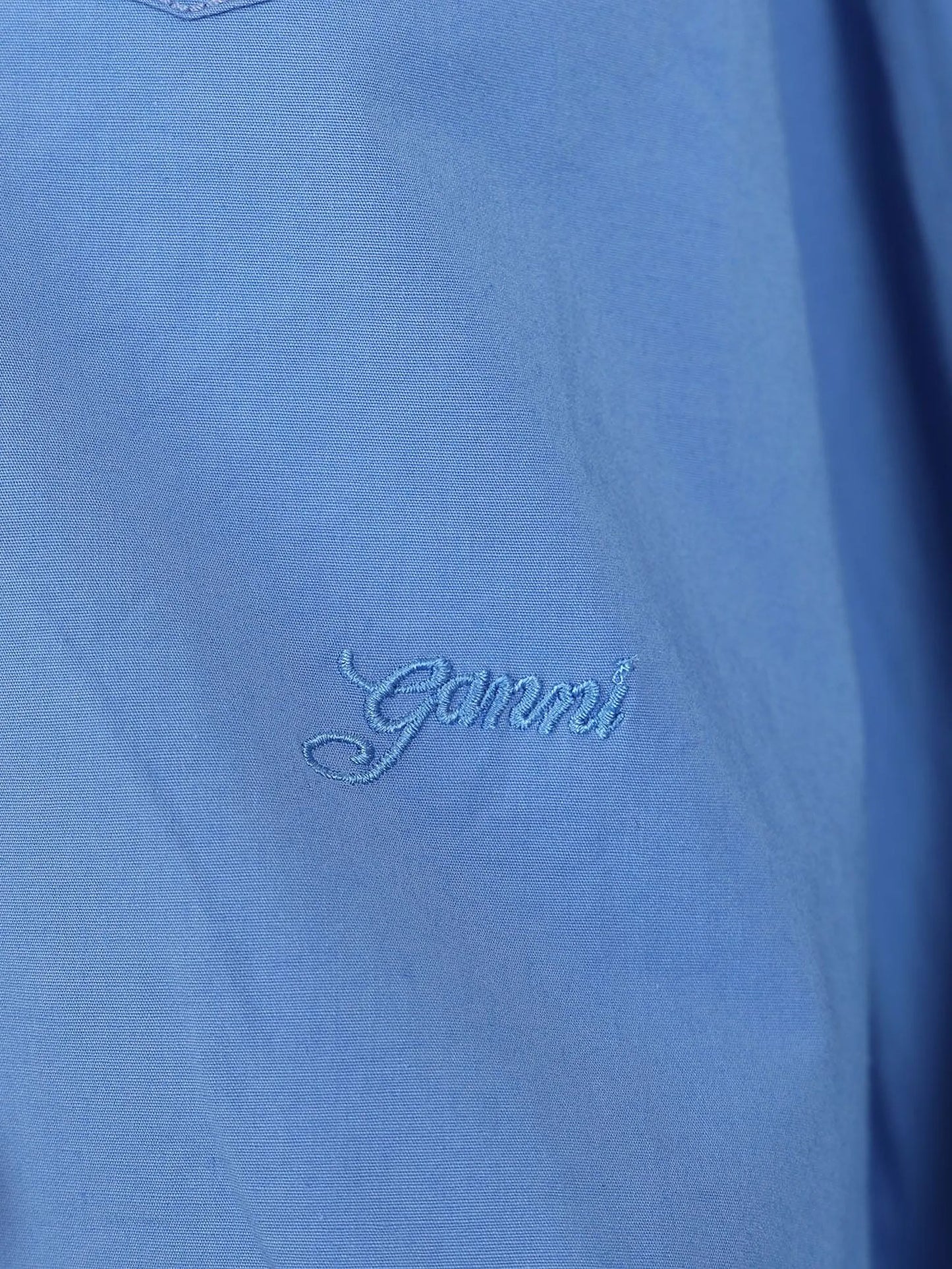 shirt in blue cotton