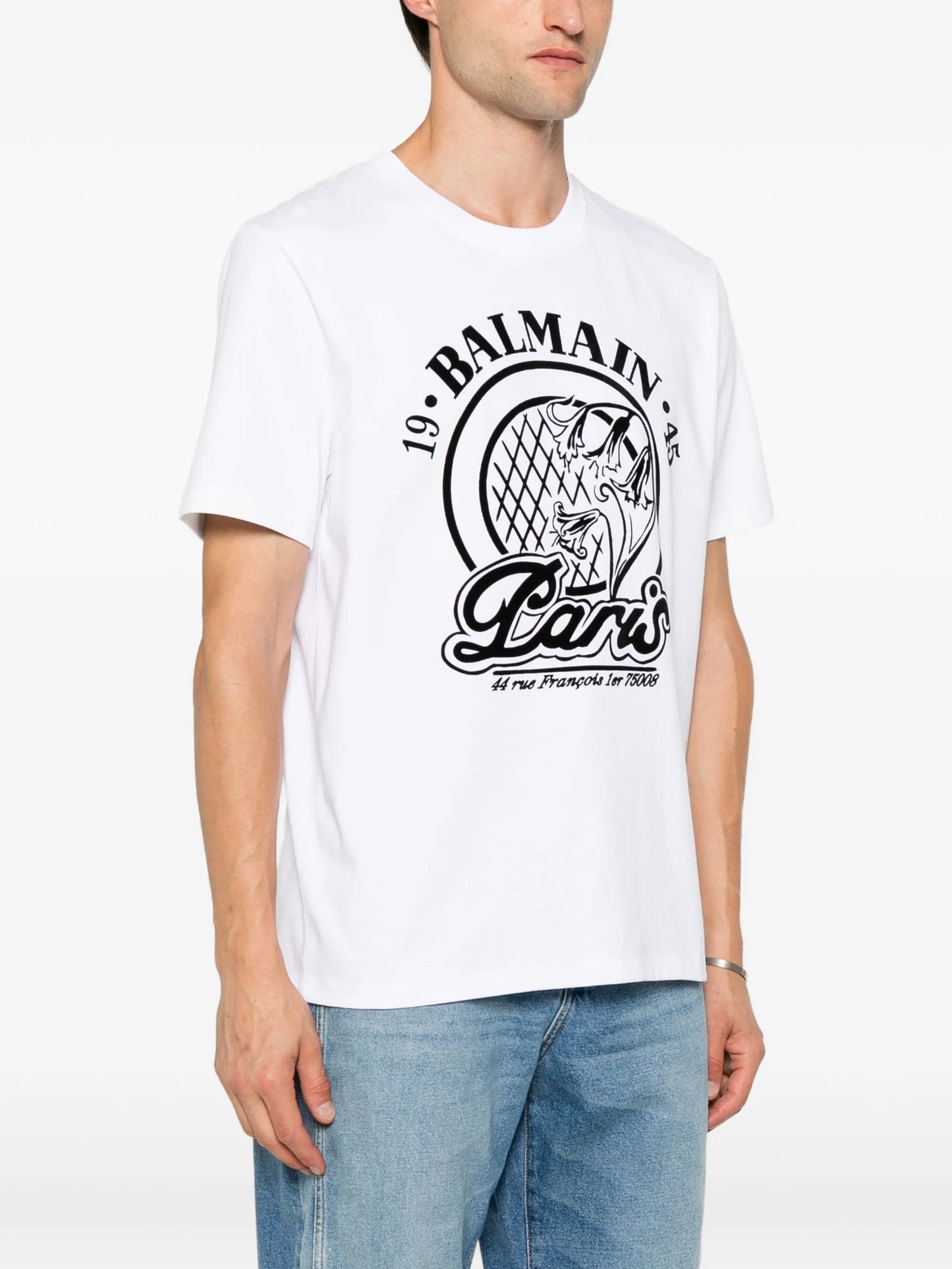 logo-print cotton T-shirt